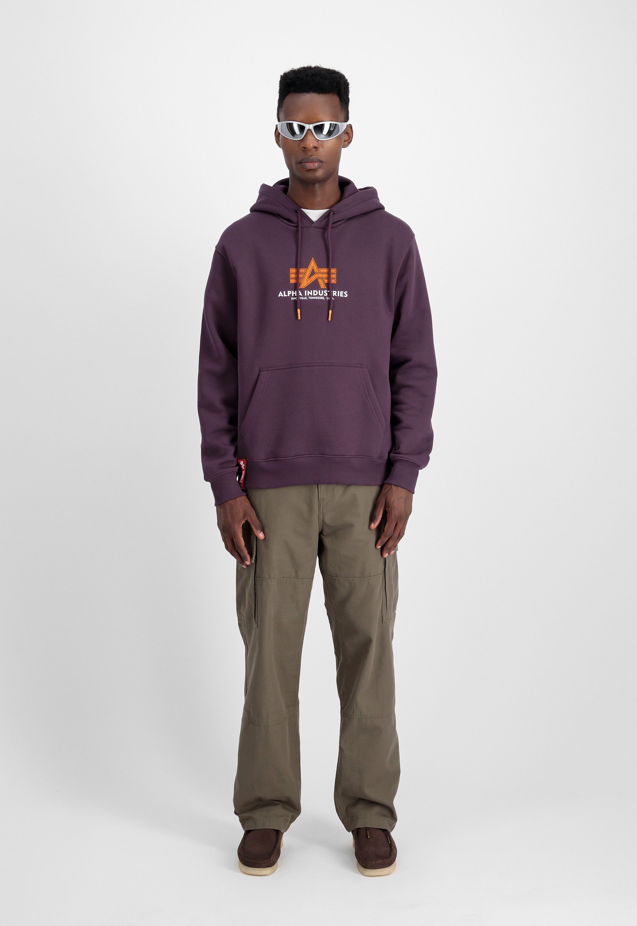 Alpha Industries Hoodie Alpha Industries Men - Hoodies Basic Hoodie Rubber