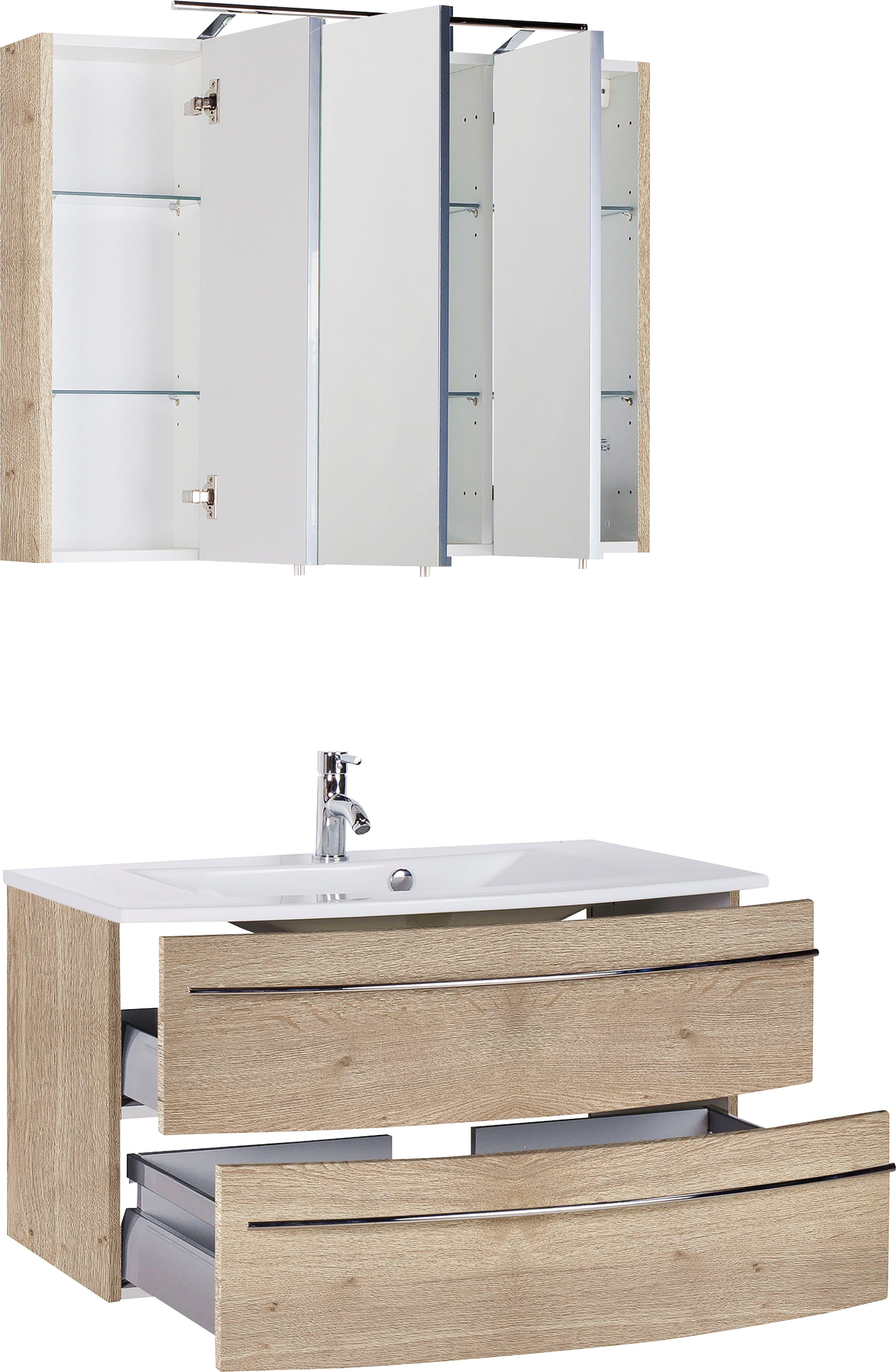 MARLIN Badkamerserie 3040 , breedte 90 cm (2-delig)