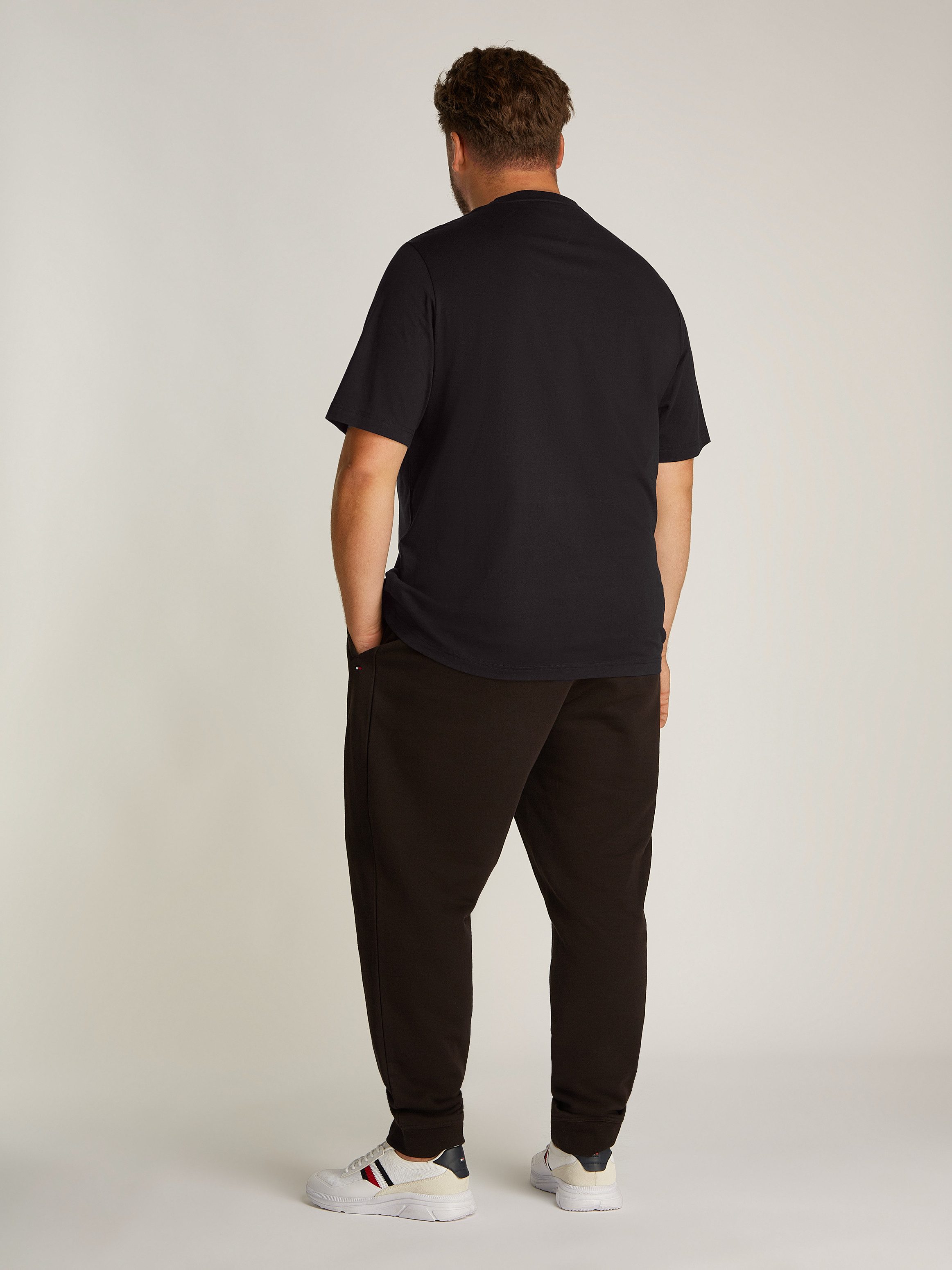 Tommy Hilfiger Shirt met ronde hals BT-HILFIGER CHEST INSERT TEE-B