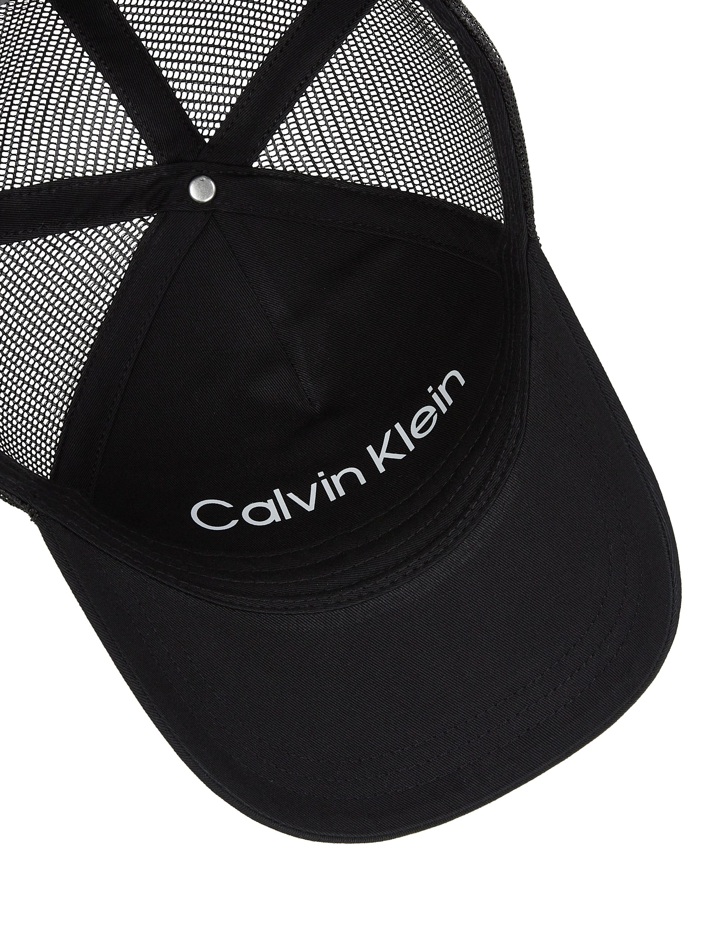Calvin Klein Baseball pet TONAL PATCH TRUCKER Klem sluiting, unisex