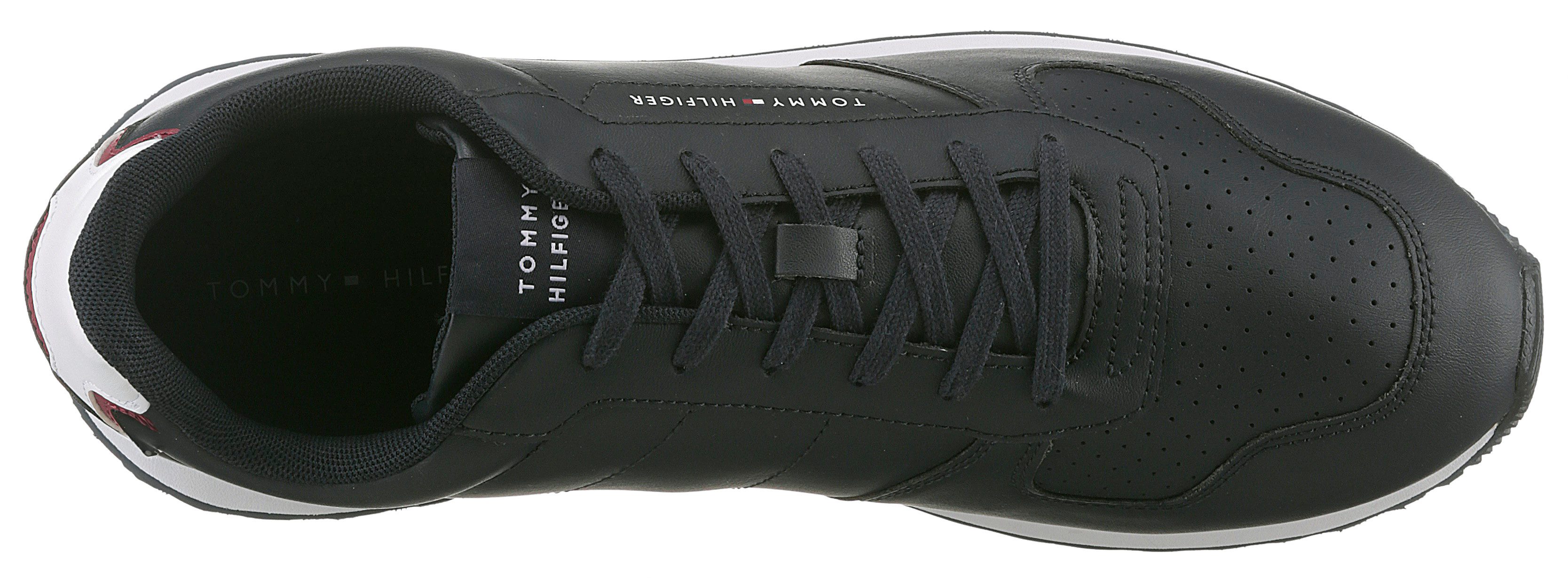 Tommy Hilfiger Sneakers NEW RUNNER EVA MIX LTH FLAG , vrijetijdsschoen, lage schoen, veterschoen met logo-opdruk