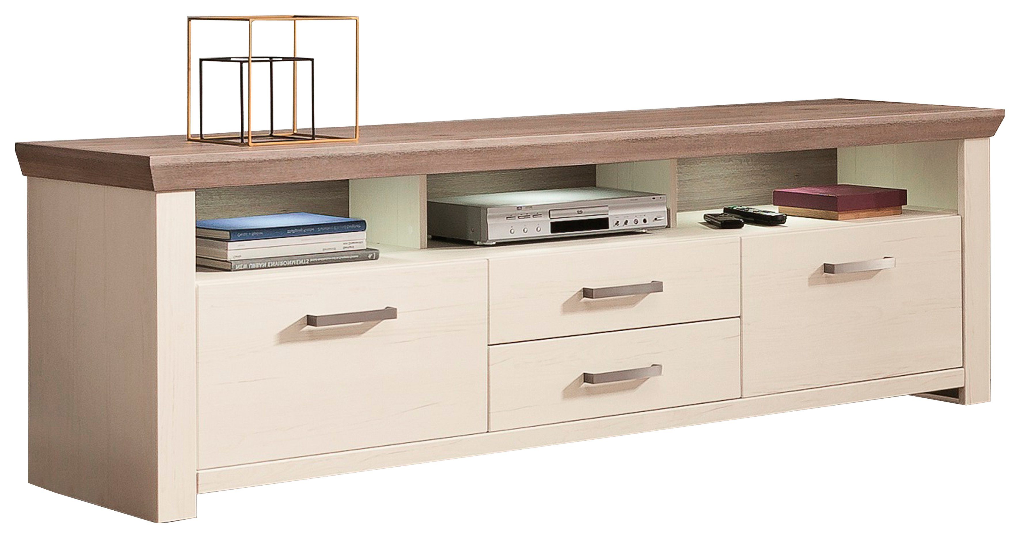 set one by Musterring Tv-meubel York Type 35, met 4 laden, verlichting optioneel, breedte 200 cm