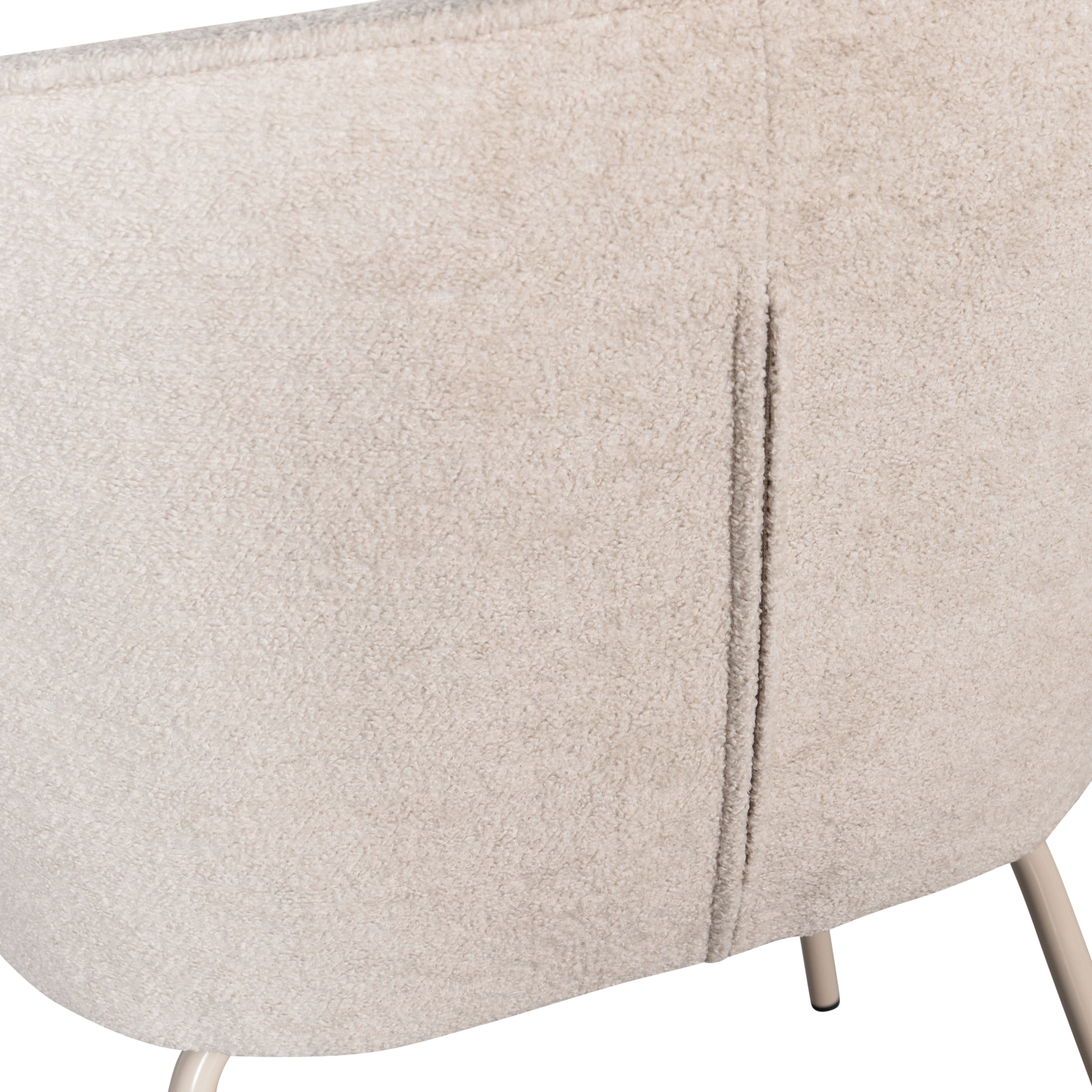 WOOOD Eetkamerstoel ADMITS Gestoffeerde stoel met 4-poots frame, gepolsterd, H 77 cm x B 60 cm (set, 2 stuks)