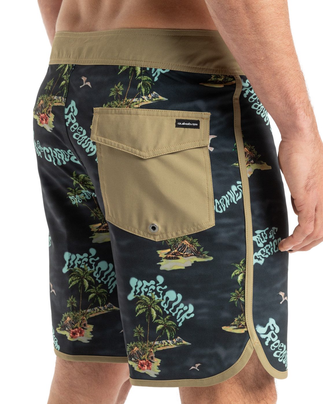 Quiksilver Boardshort Surfsilk Scallop 18"