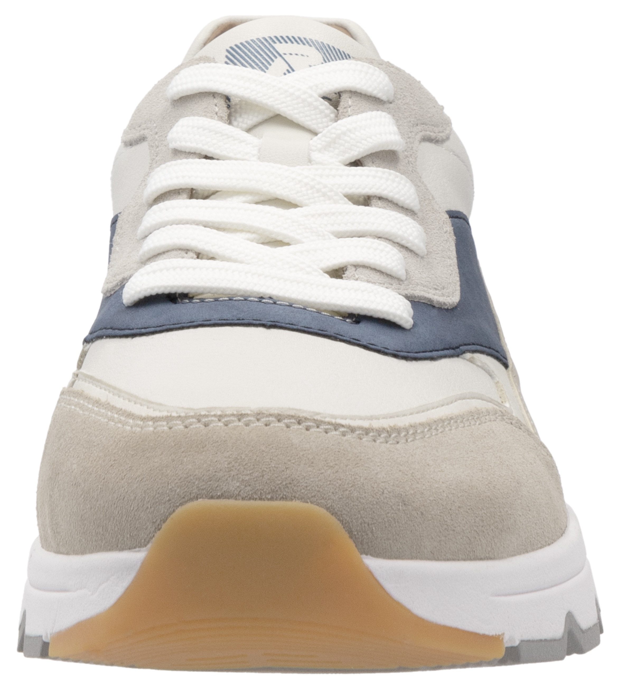 RIEKER Sport Sneakers veterschoen, lage schoen, vrijetijdsschoen met schachtversteviging
