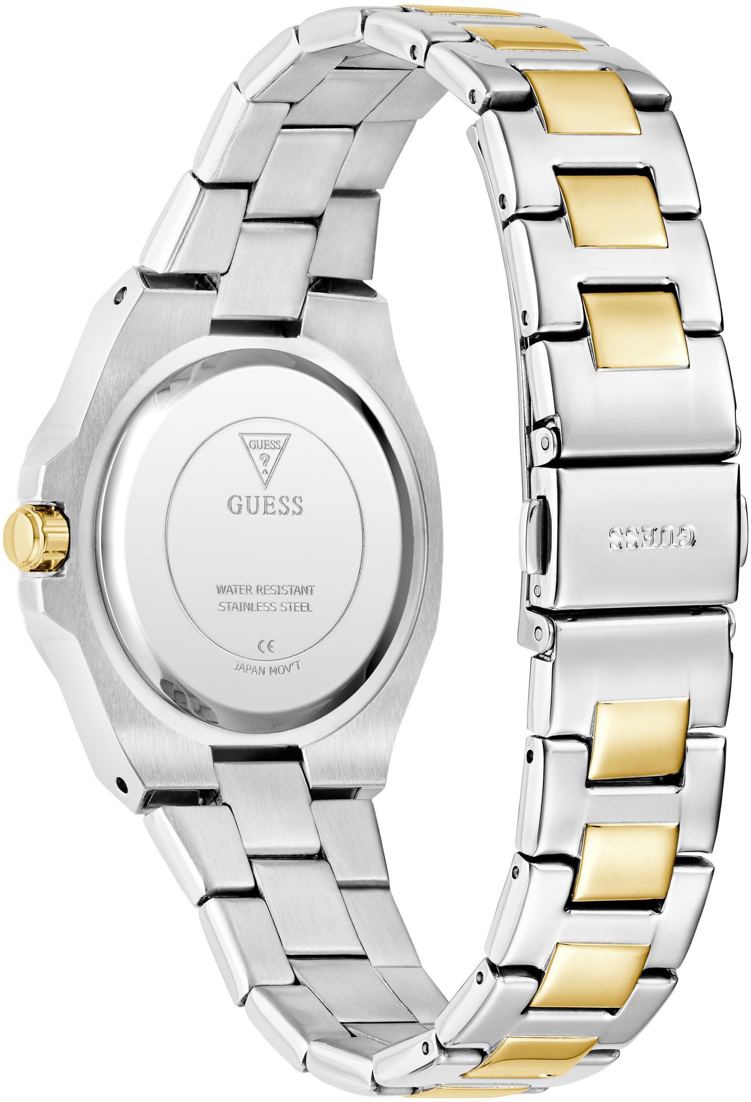 Guess Kwartshorloge CONTESSA Horloge, dameshorloge, stalen armband