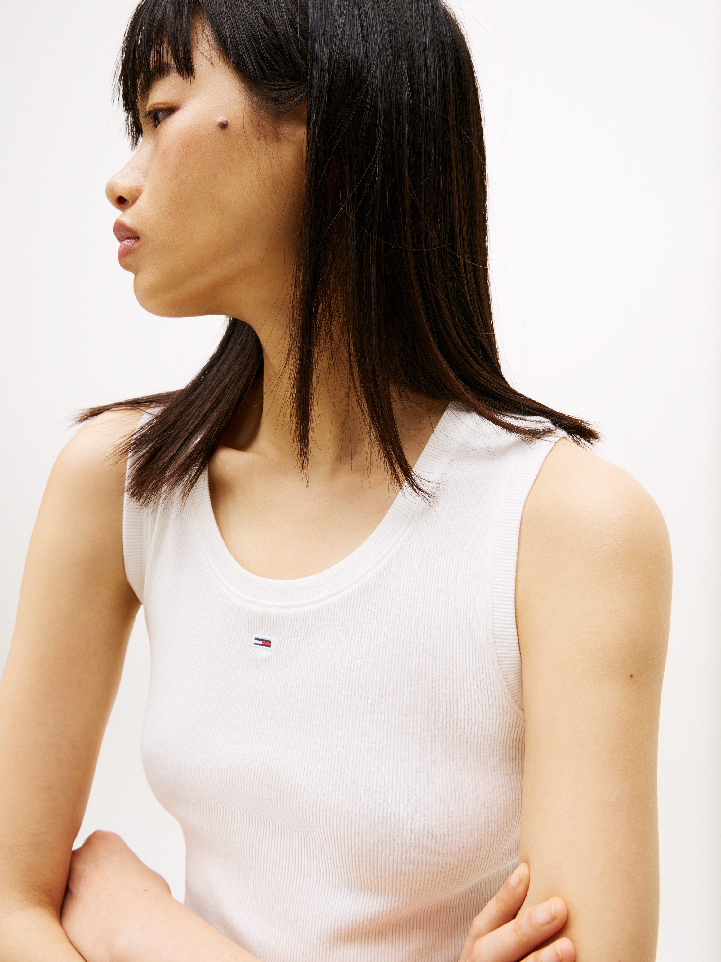 TOMMY JEANS Tanktop TJW ESSENTIAL RIB TANK EXT