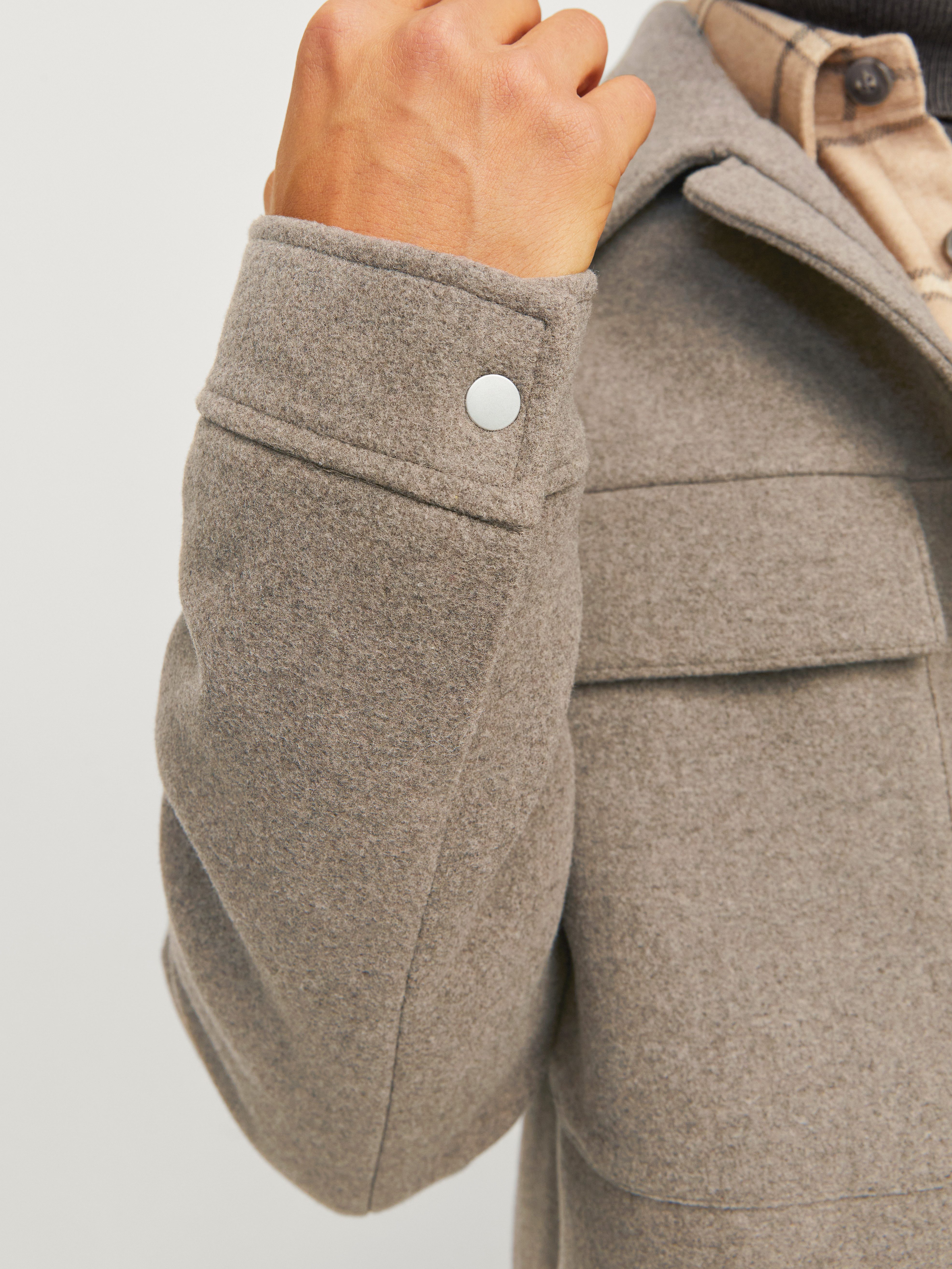 Jack & Jones Wollen jack JPRBLURUSSEL WOOL BLEND JACKET SN