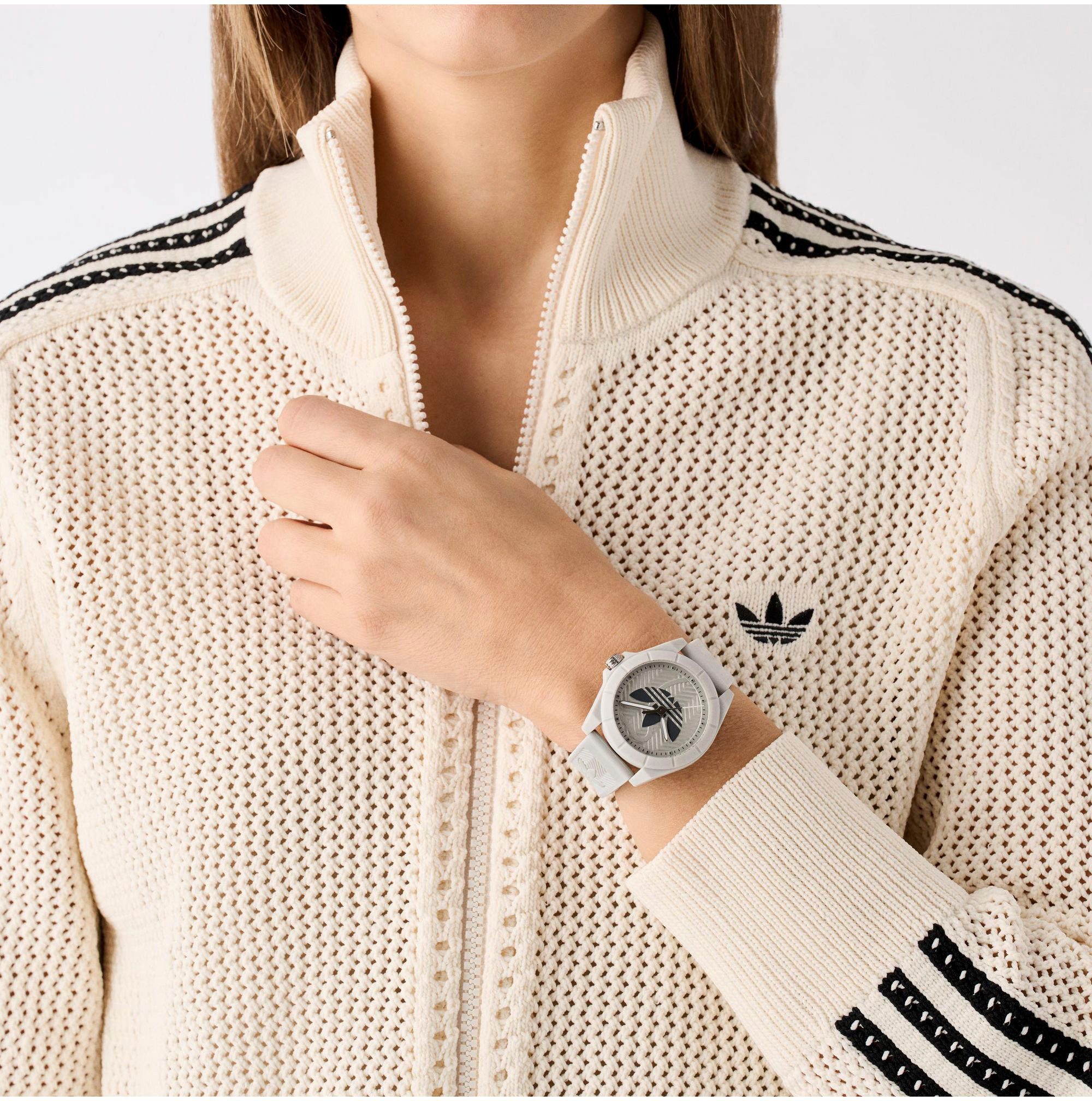 adidas Originals Kwartshorloge PROJECT FOUR Polshorloge, herenhorloge, dameshorloge, harsband, waterafstotend tot 5 bar