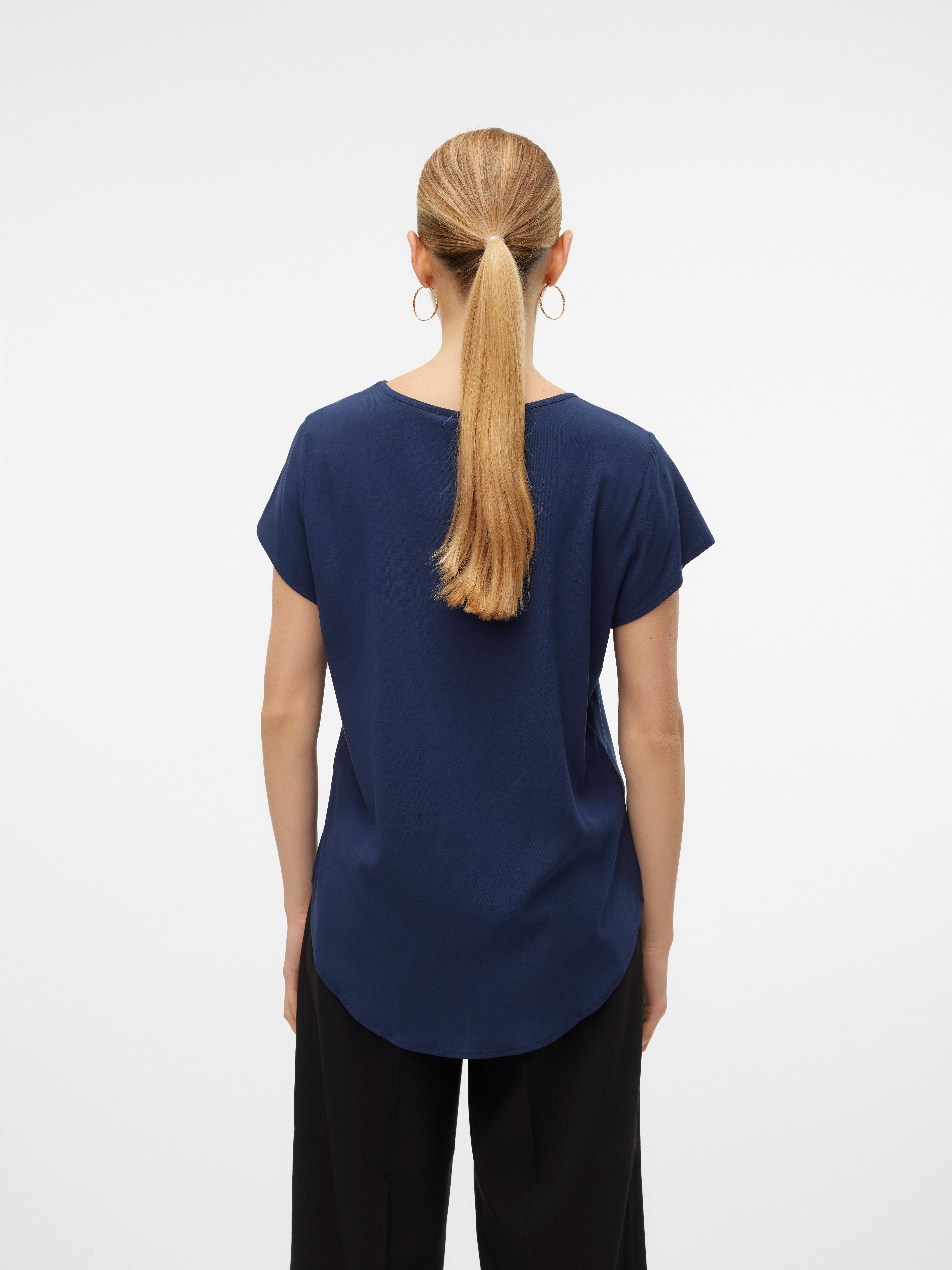 Vero Moda Shirt VMBELLA SS TOP WVN GA NOOS