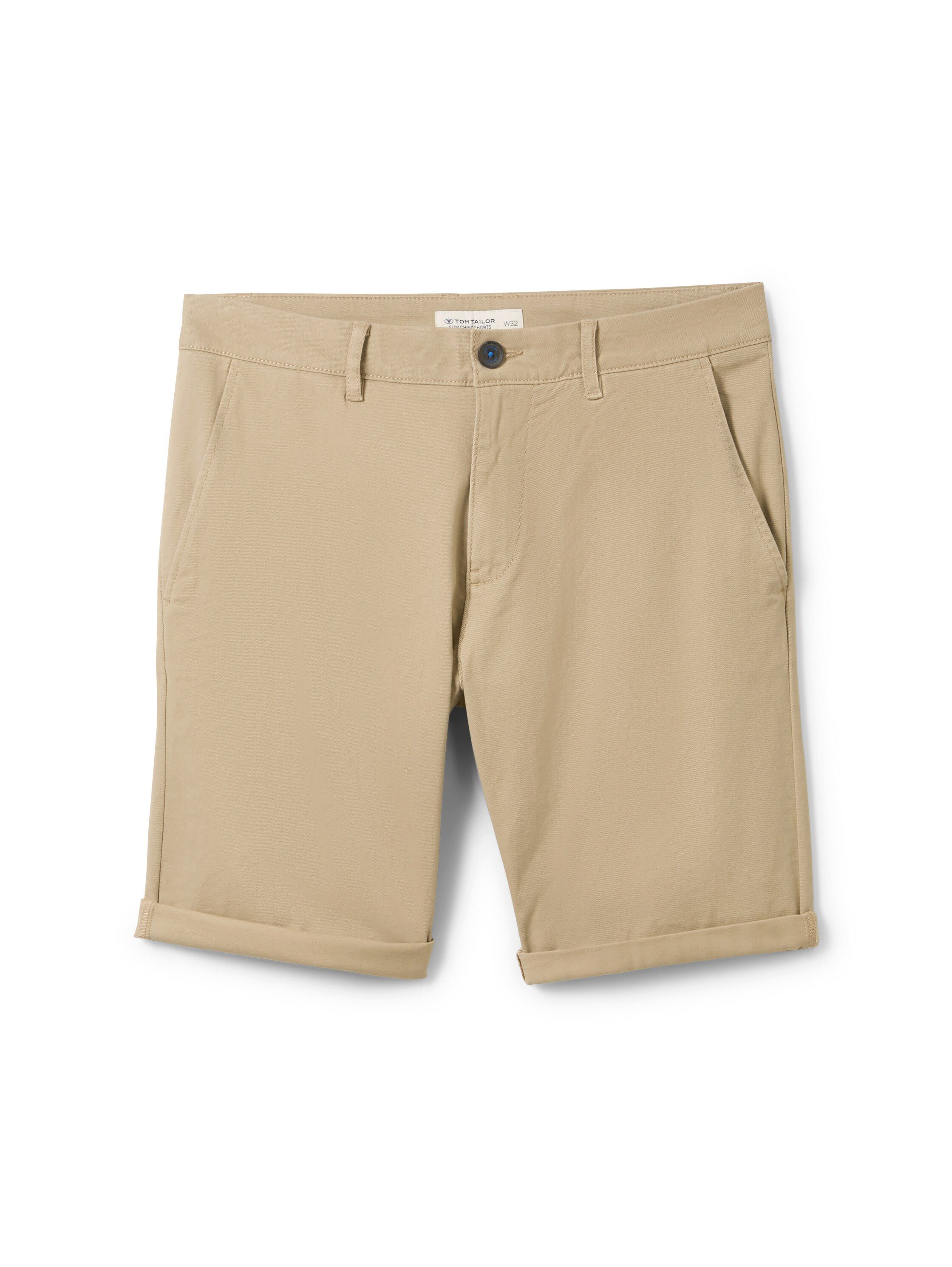 Tom Tailor Bermuda met paspelzakje