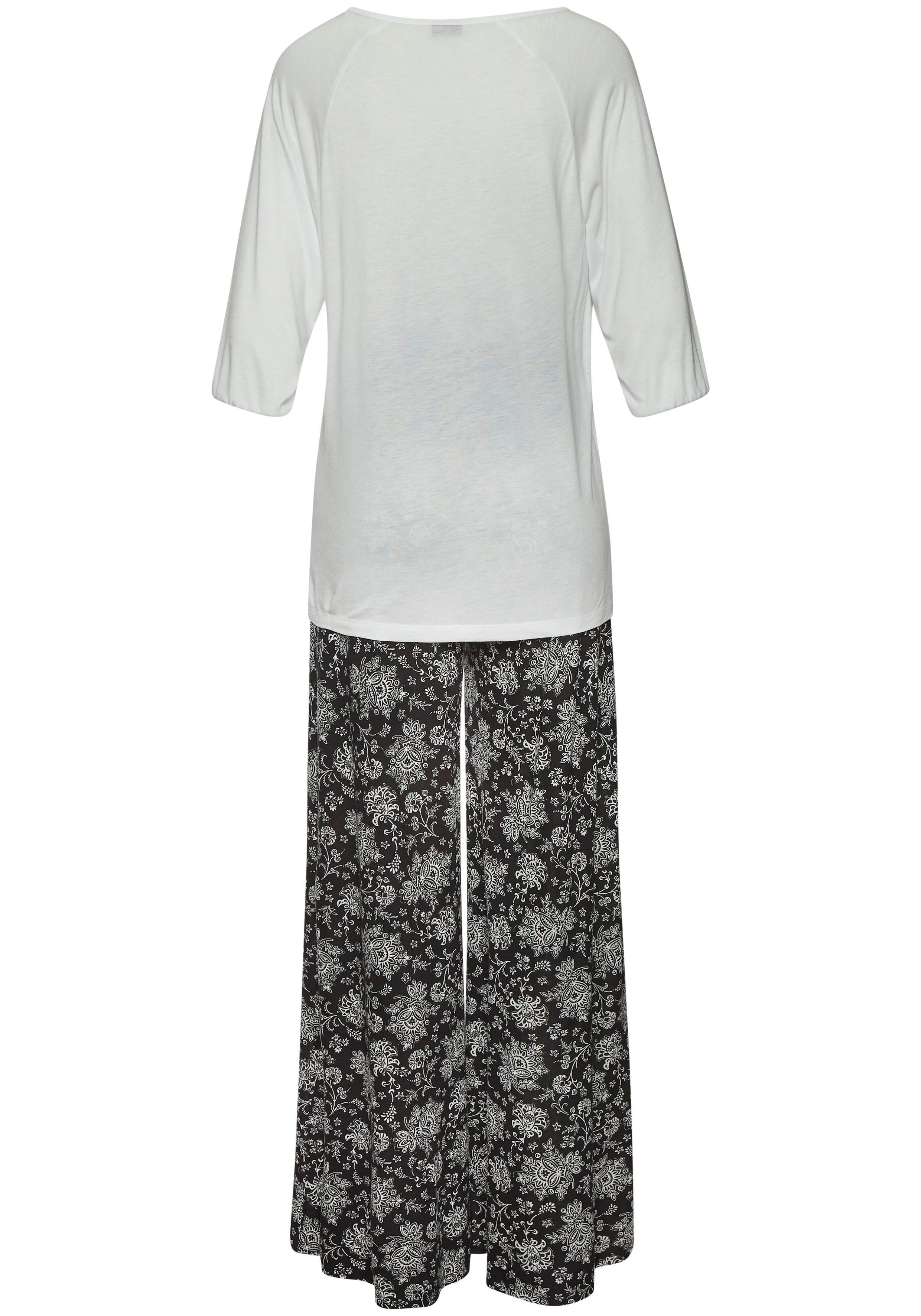 Vivance Dreams Pyjama met paisley patroon (2-delig)
