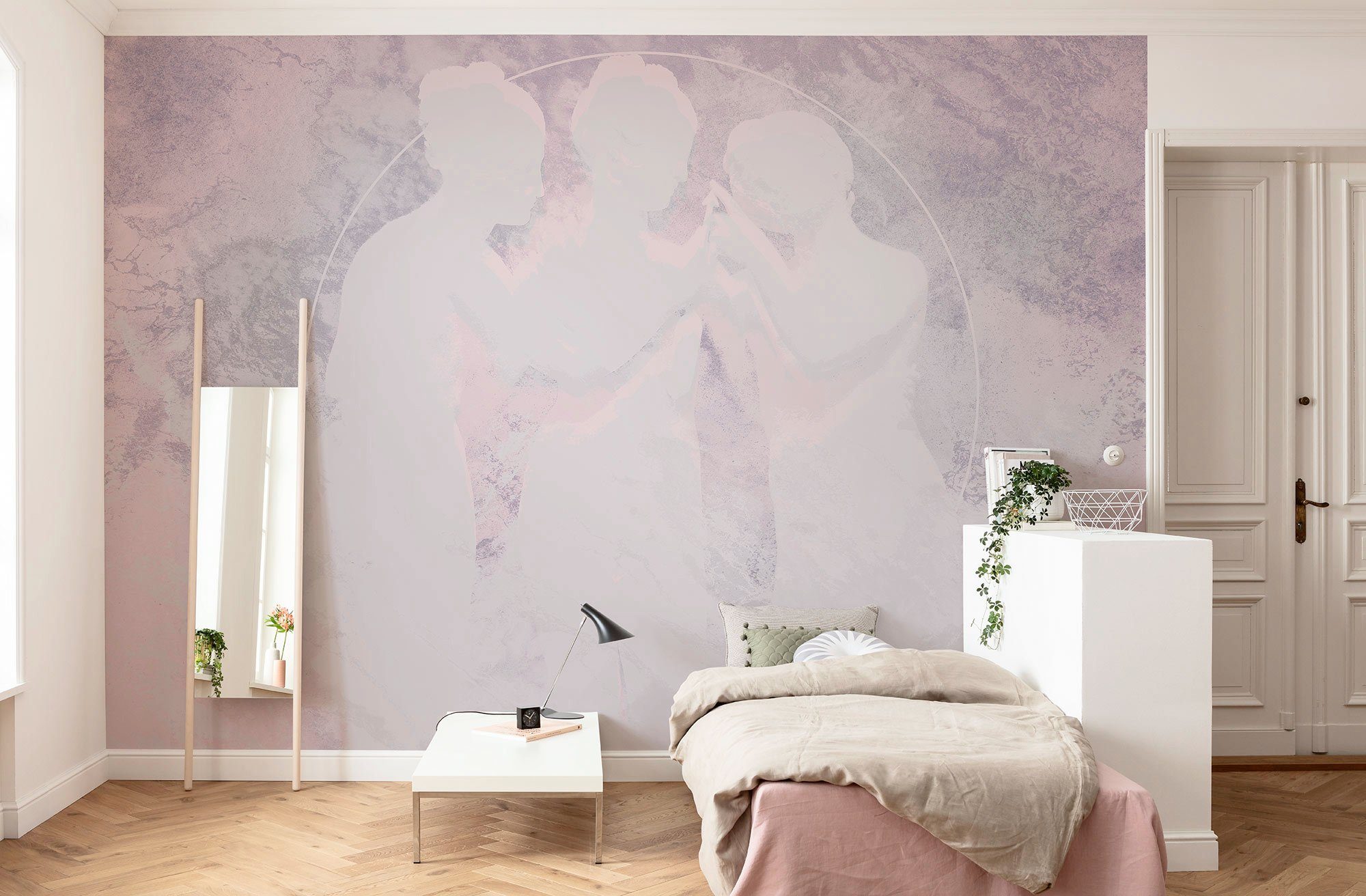 Komar Vliesbehang Digitale print vlies - Nymphs - Afmeting 400 x 280 cm (1 stuk)
