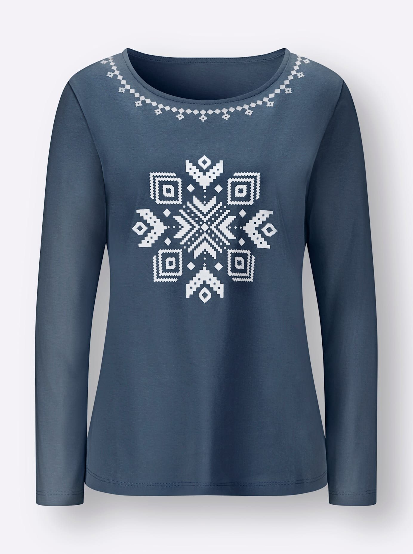 Classic Basics Shirt met lange mouwen (1-delig)