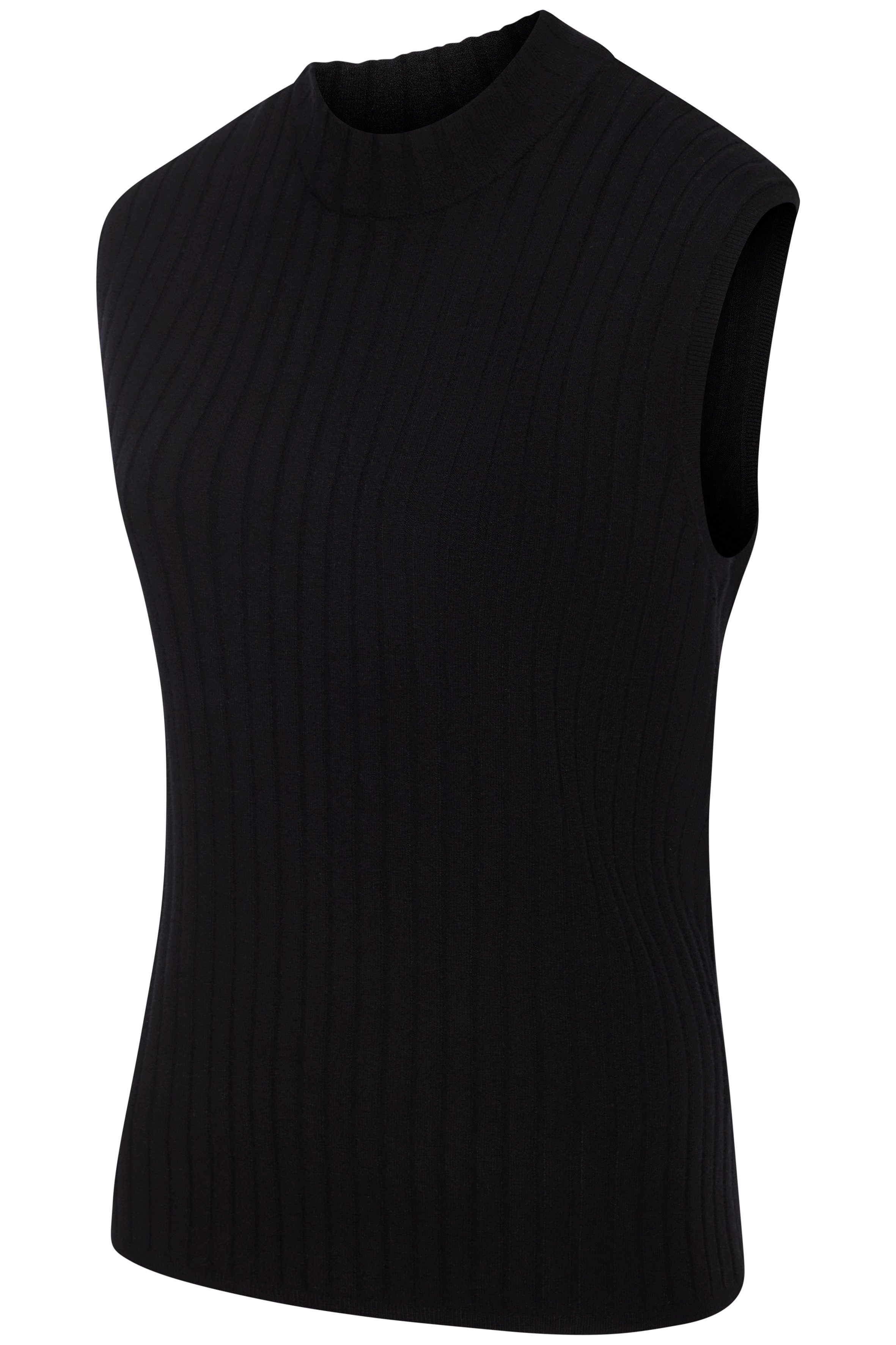 French Connection Gebreide top met klein staand kraagje, loungewear