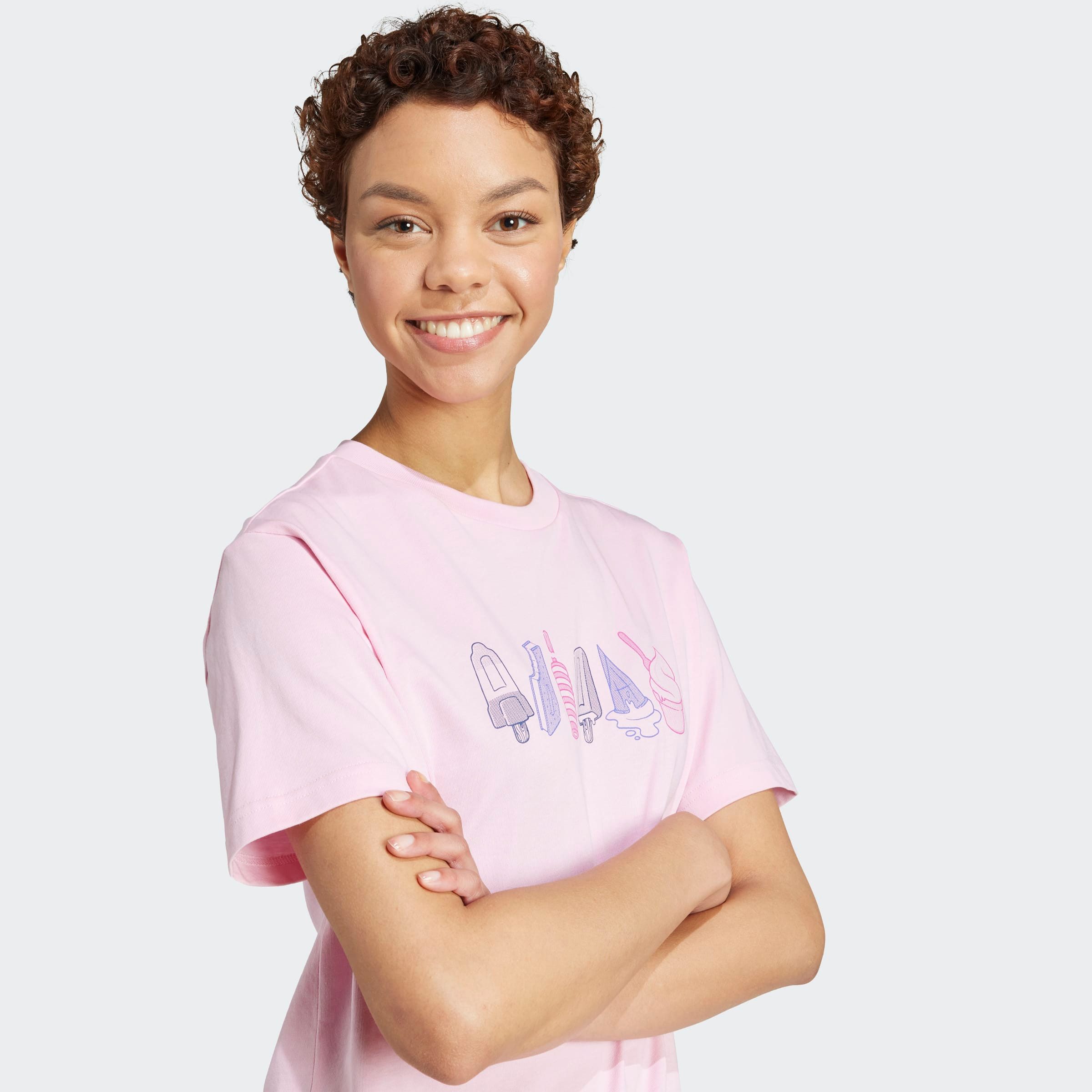 adidas Sportswear T-shirt W L FOOD TEE