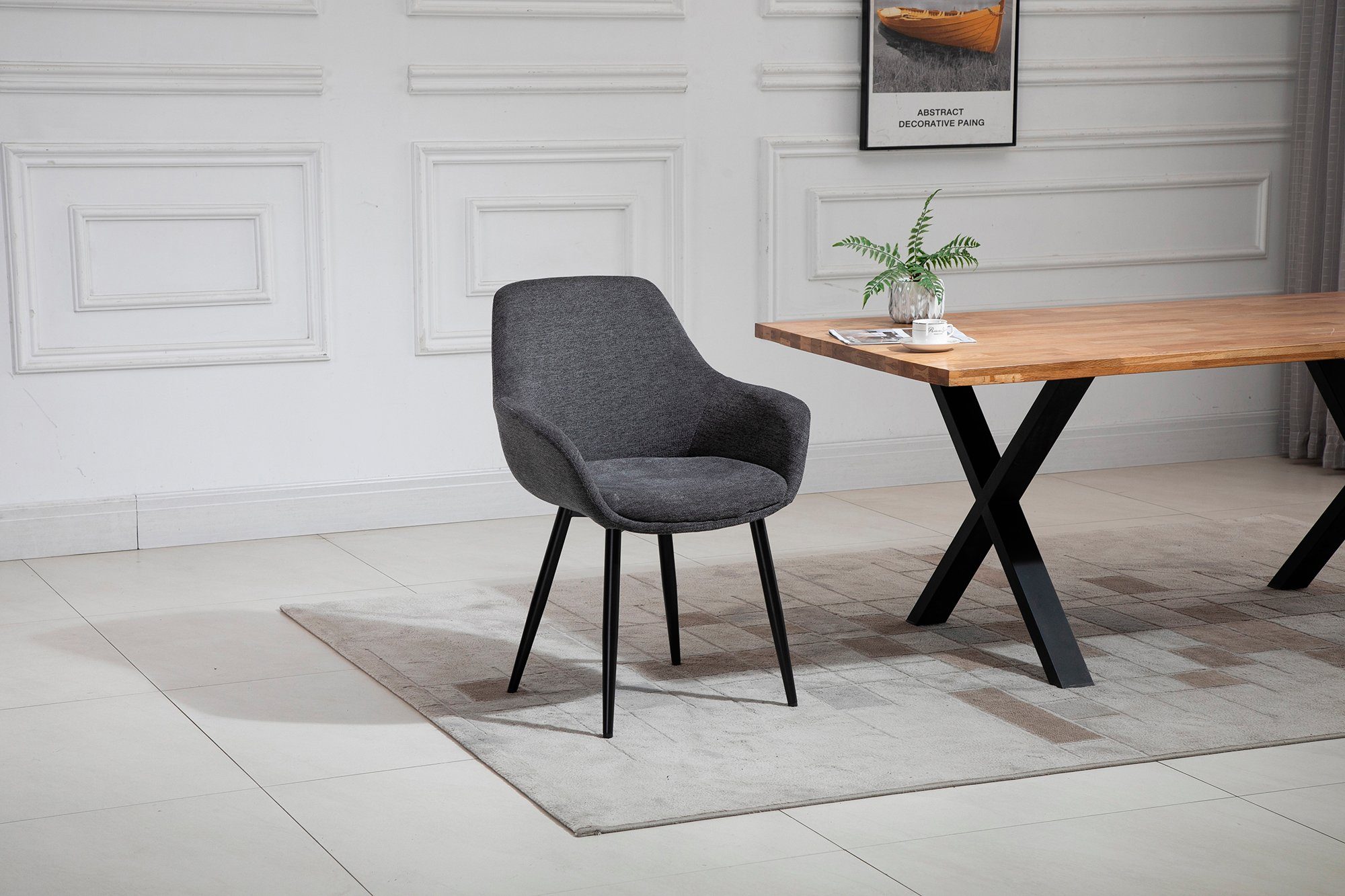 SalesFever Stoel met armleuningen (set, 2 stuks)
