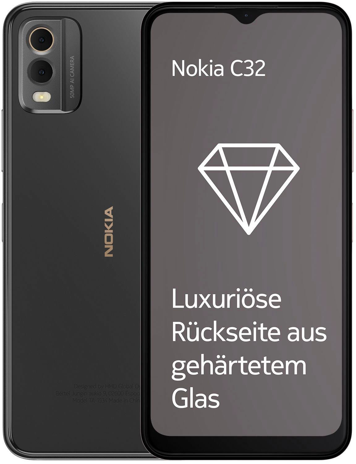 Nokia Smartphone C32, 3+64GB, 64 GB