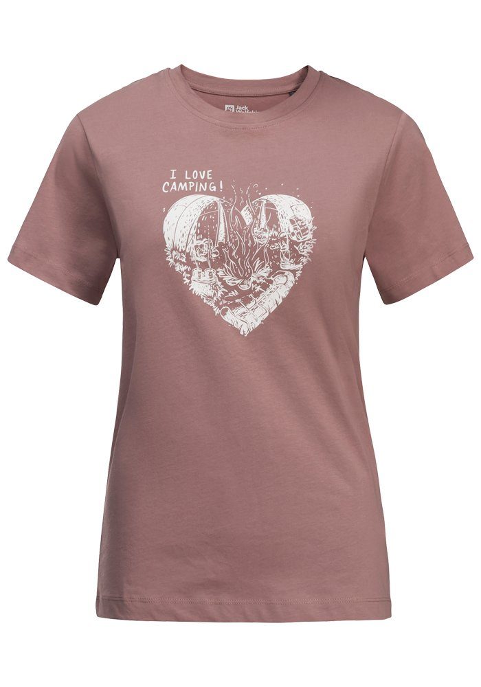 Jack Wolfskin T-shirt CAMPING LOVE T W