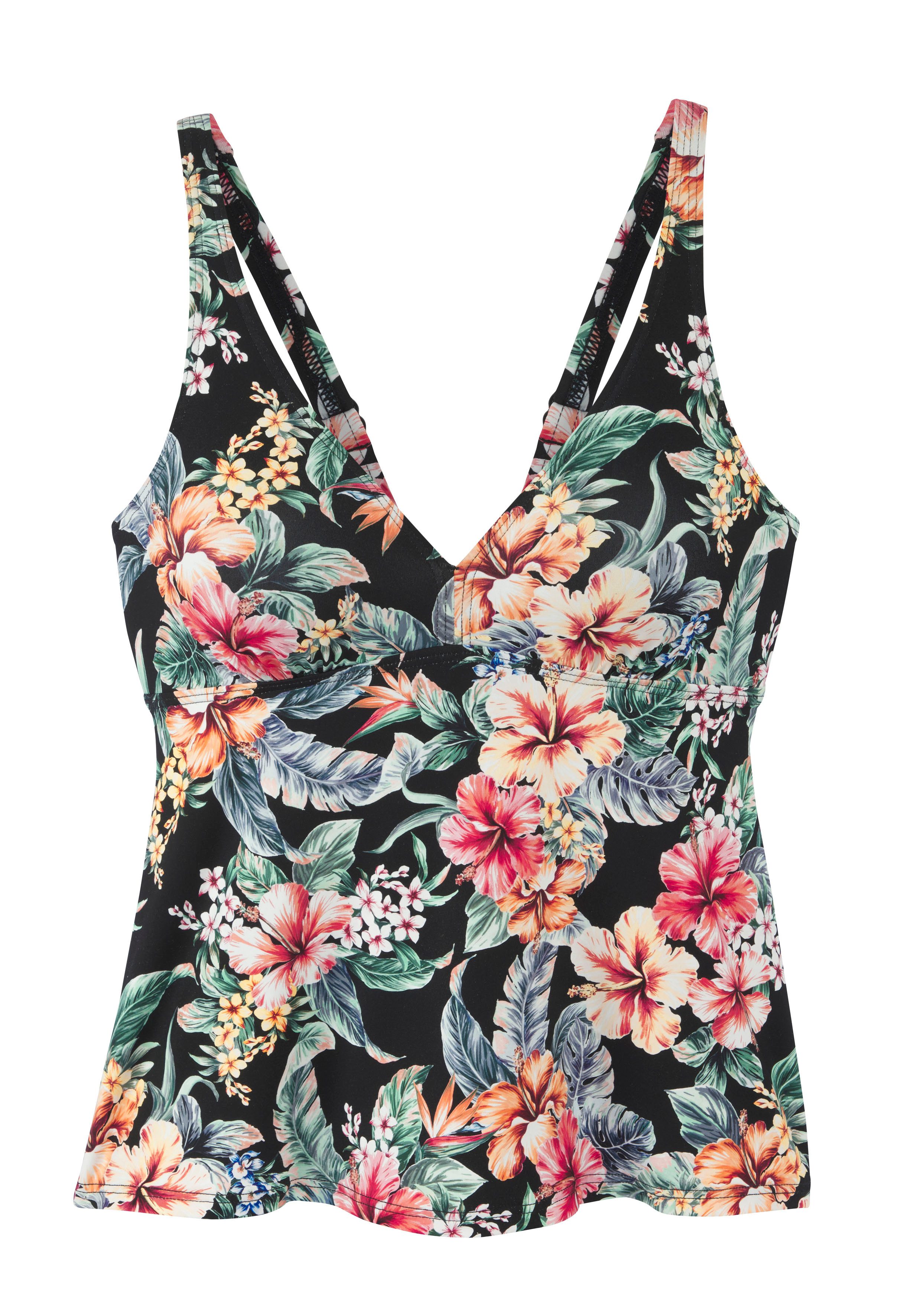 Lascana Beugeltankinitop Salsa met mooie bloemenprint