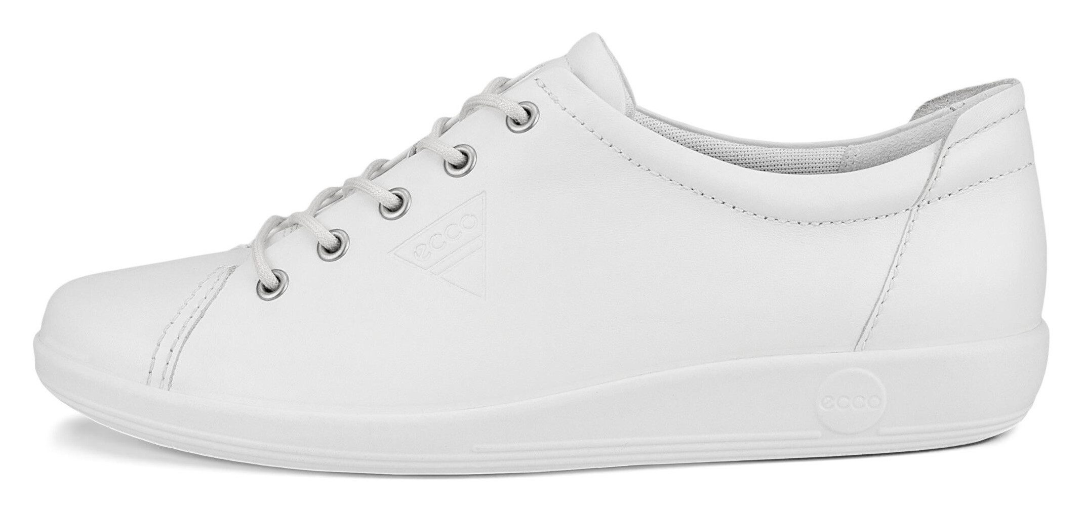 Ecco Sneakers SOFT 2.0 , vrijetijdsschoen, lage schoen, veterschoen met retro-silhouet
