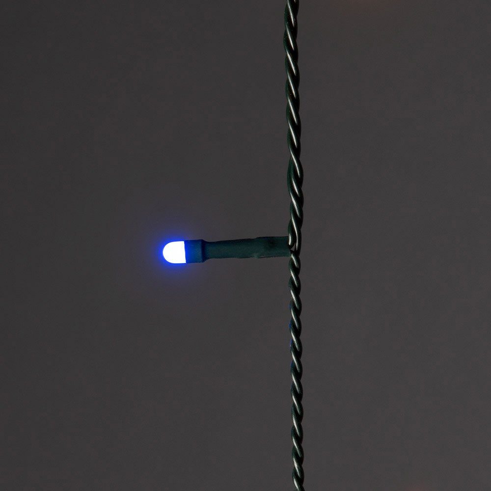 KONSTSMIDE Led-boomverlichting Kerstversiering, kerstboomdecoratie Ring Ø 8, 5 strengen à 40 multicolor diodes, gevroren, voorgemonteerd