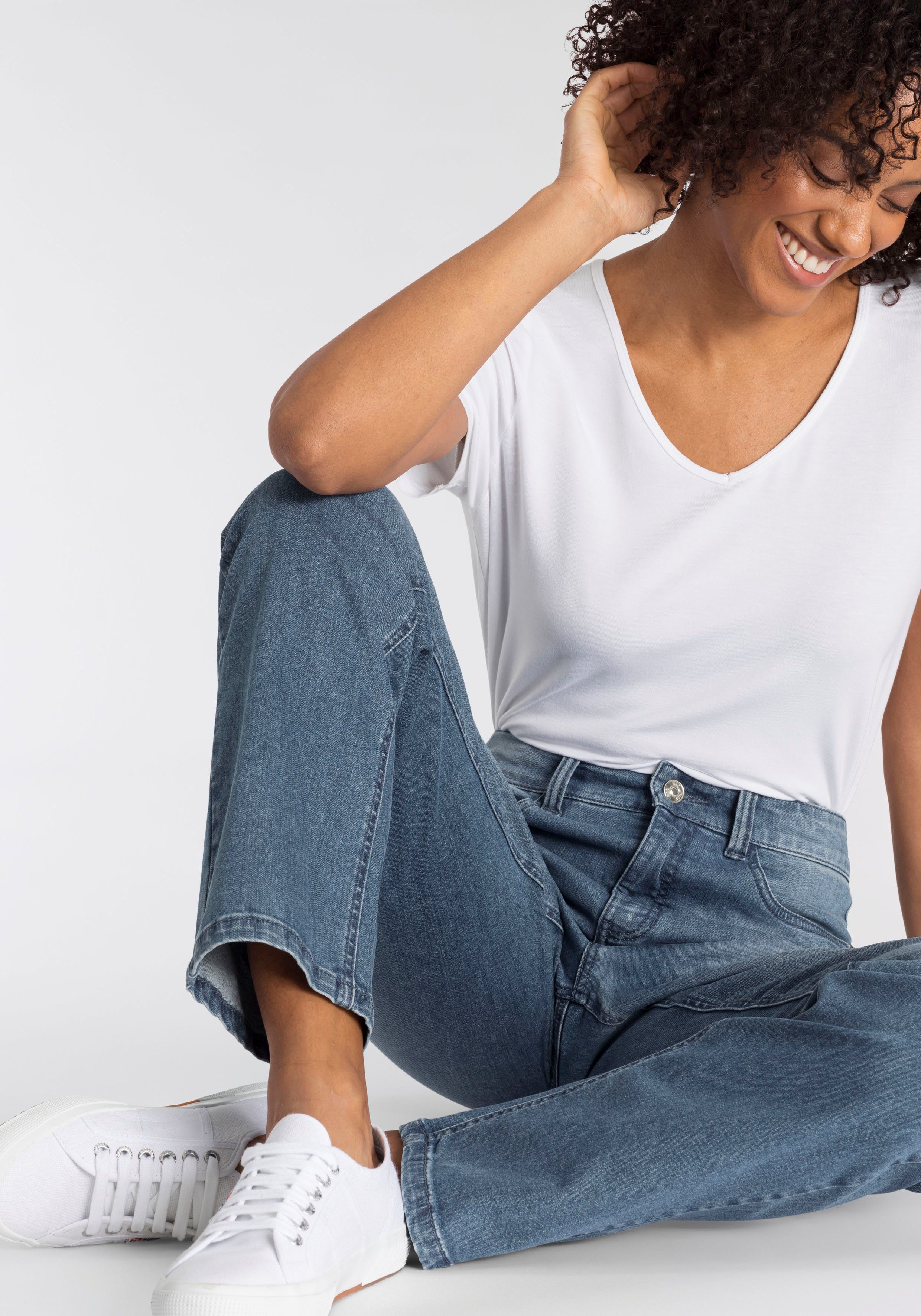 MAC Comfortabele jeans Stella Rechte pijpen