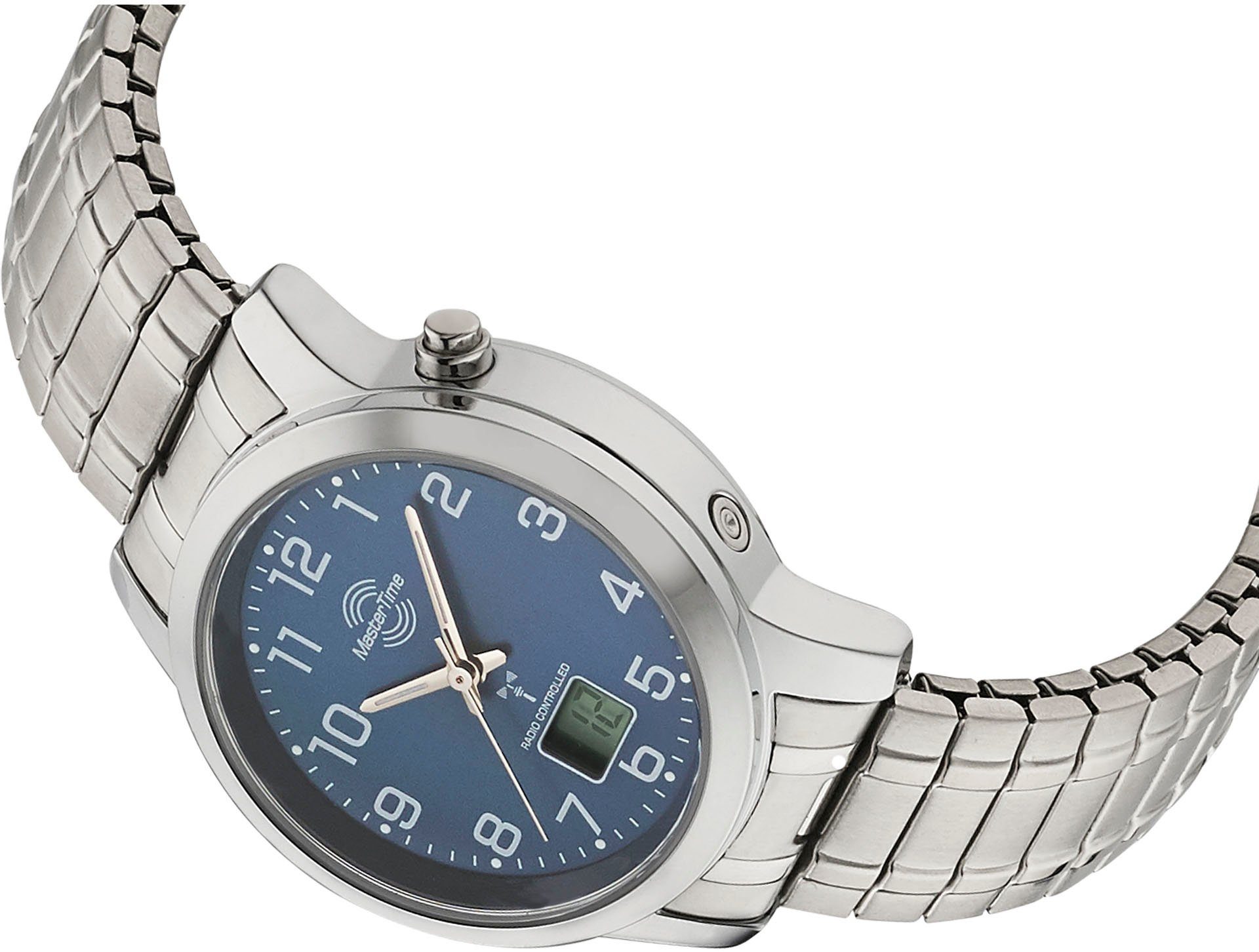 MASTER TIME Radiografisch horloge Basic Polshorloge, quartz, dameshorloge, datum, flexband, trekband