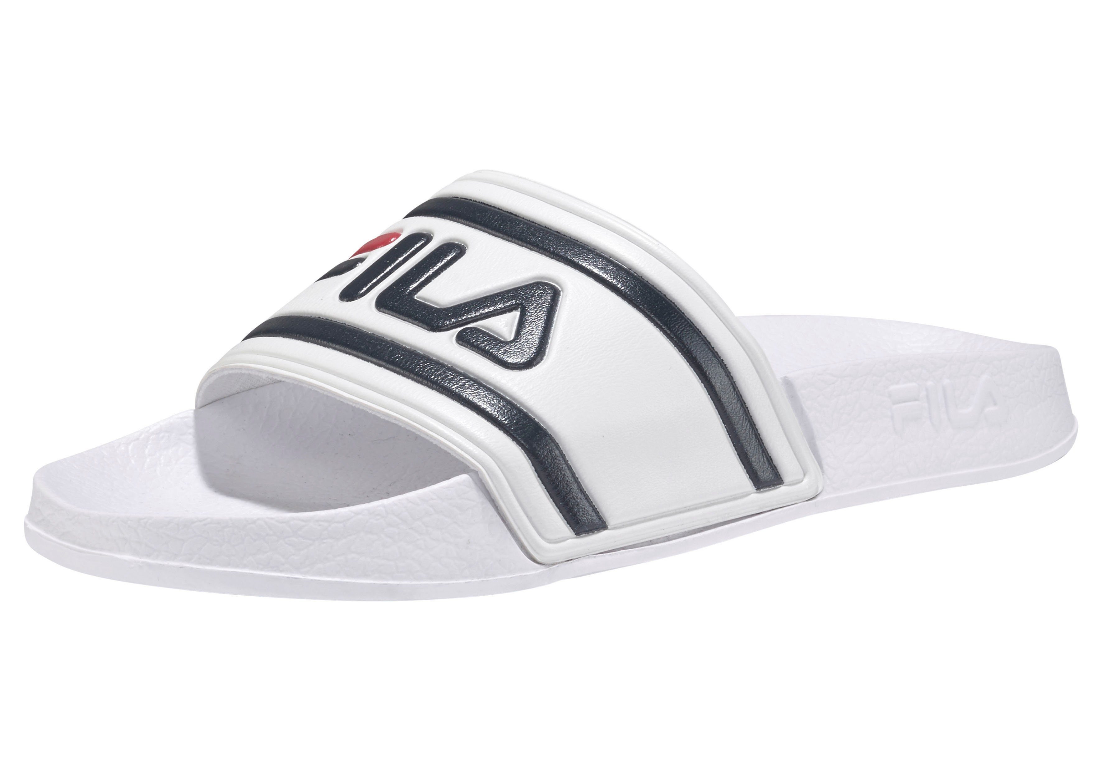 Fila Badslippers Morro Bay instappers 2.0 wmn dames badslippers maat 40 EU wit