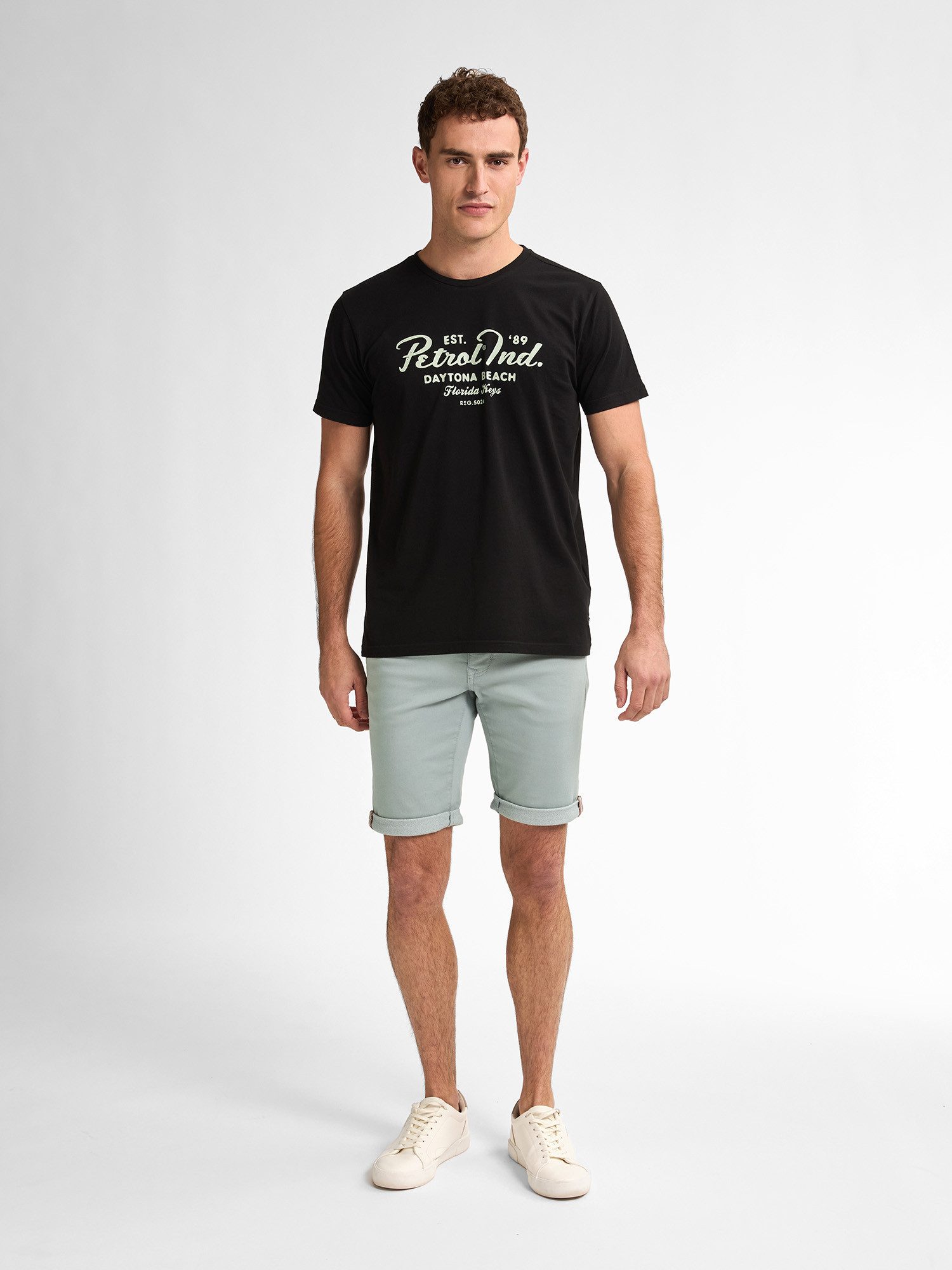Petrol Industries Jeansshort in five-pocketsstijl