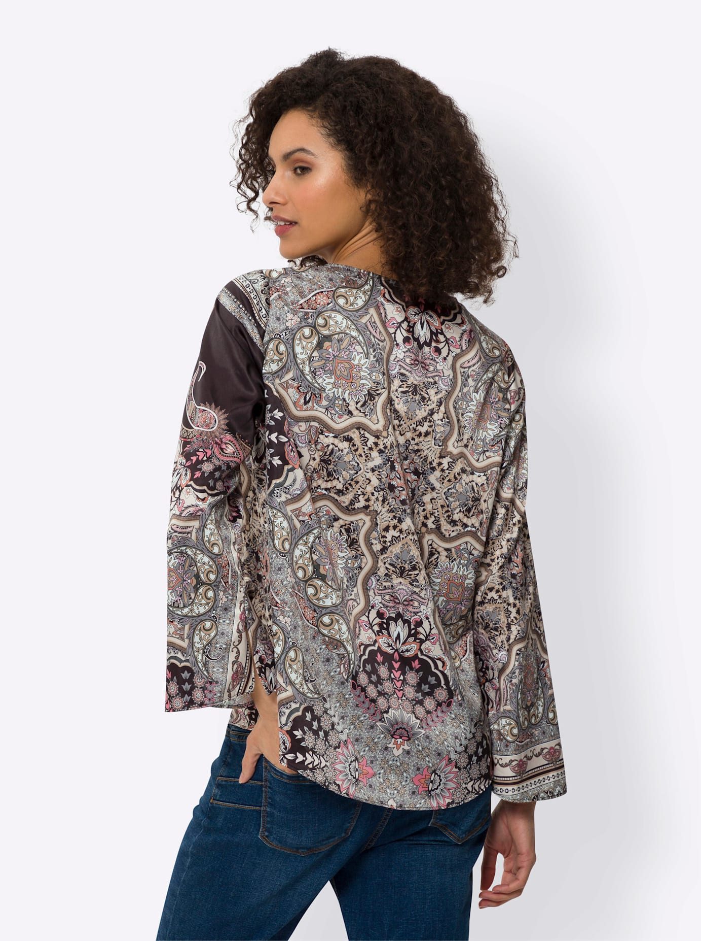 heine Gedessineerde blouse
