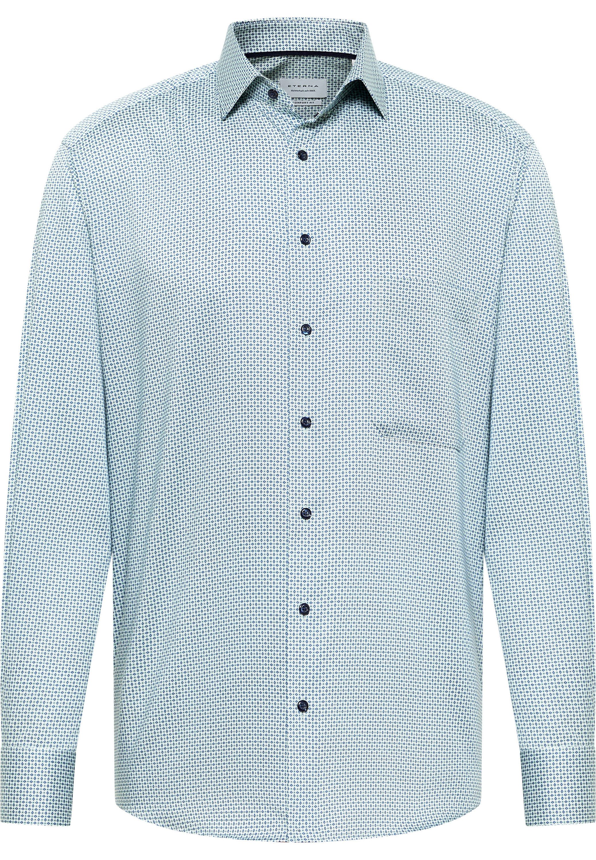 Eterna Overhemd met lange mouwen Comfort fit