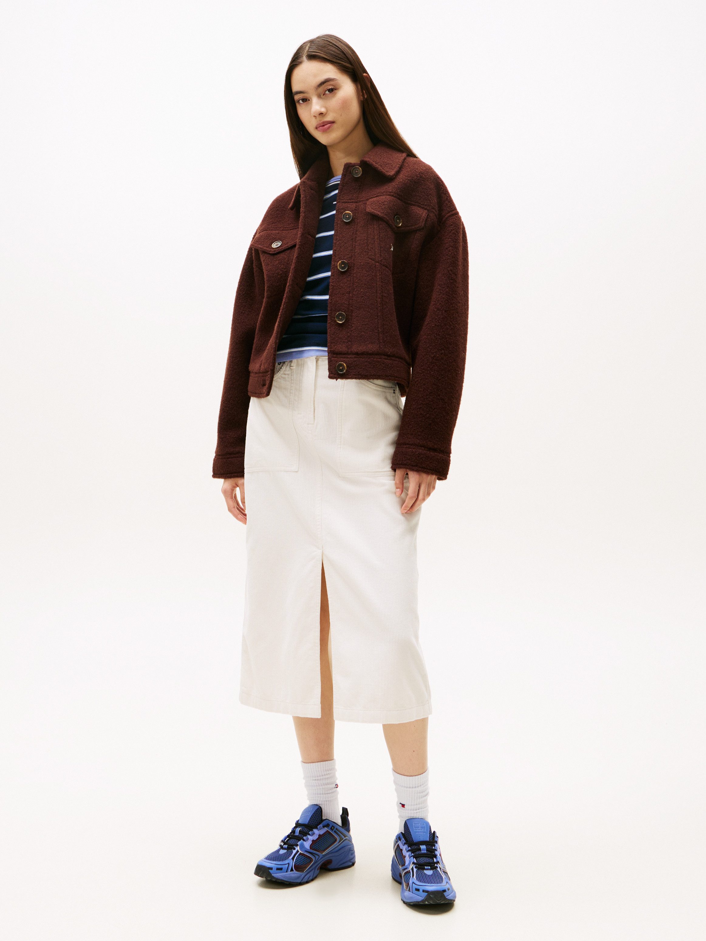 TOMMY JEANS Cordrok TJW CLAIRE UTILITY SKIRT CORD