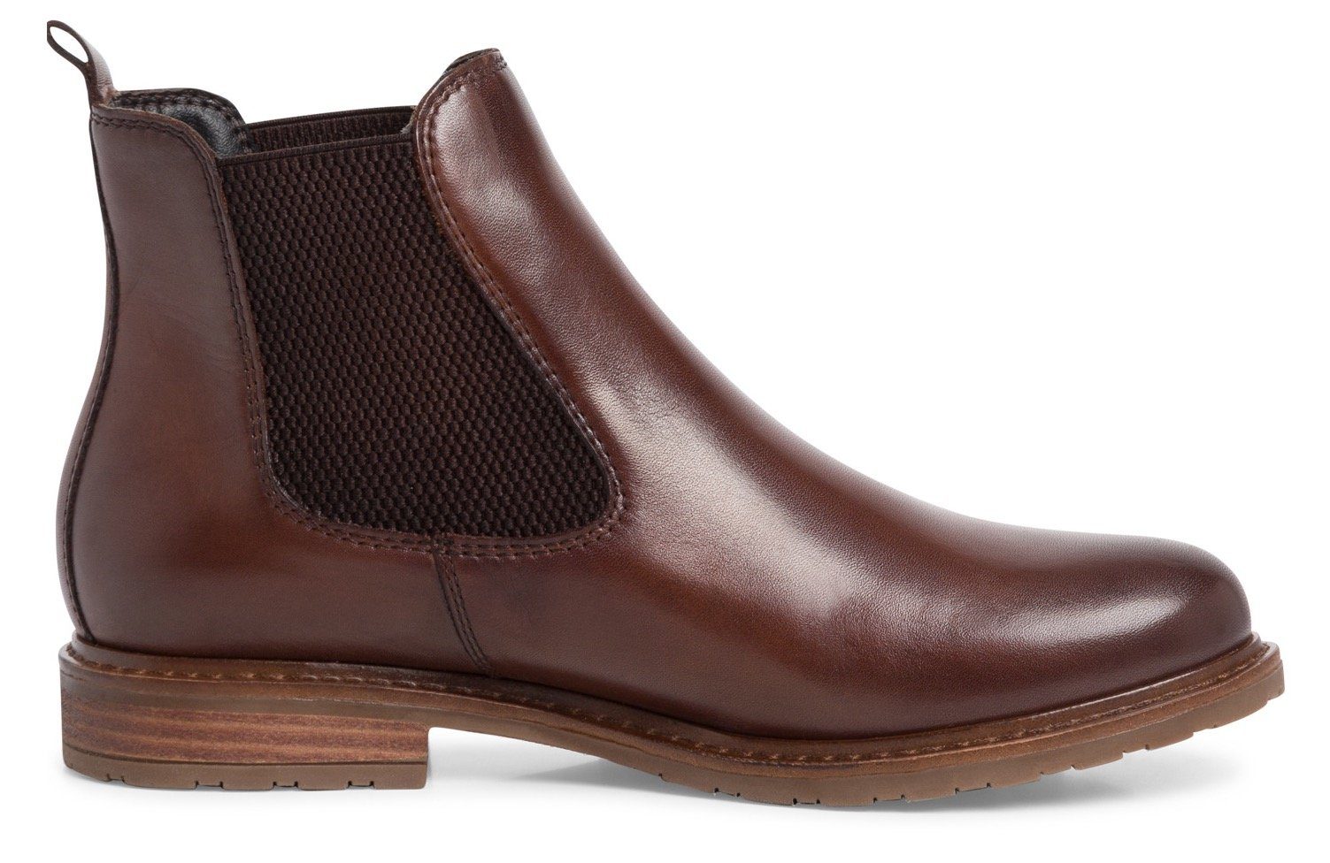 Tamaris Chelsea-boots , blokhak, businessschoen, comfortabele schoen, klassieke look, smalle vorm