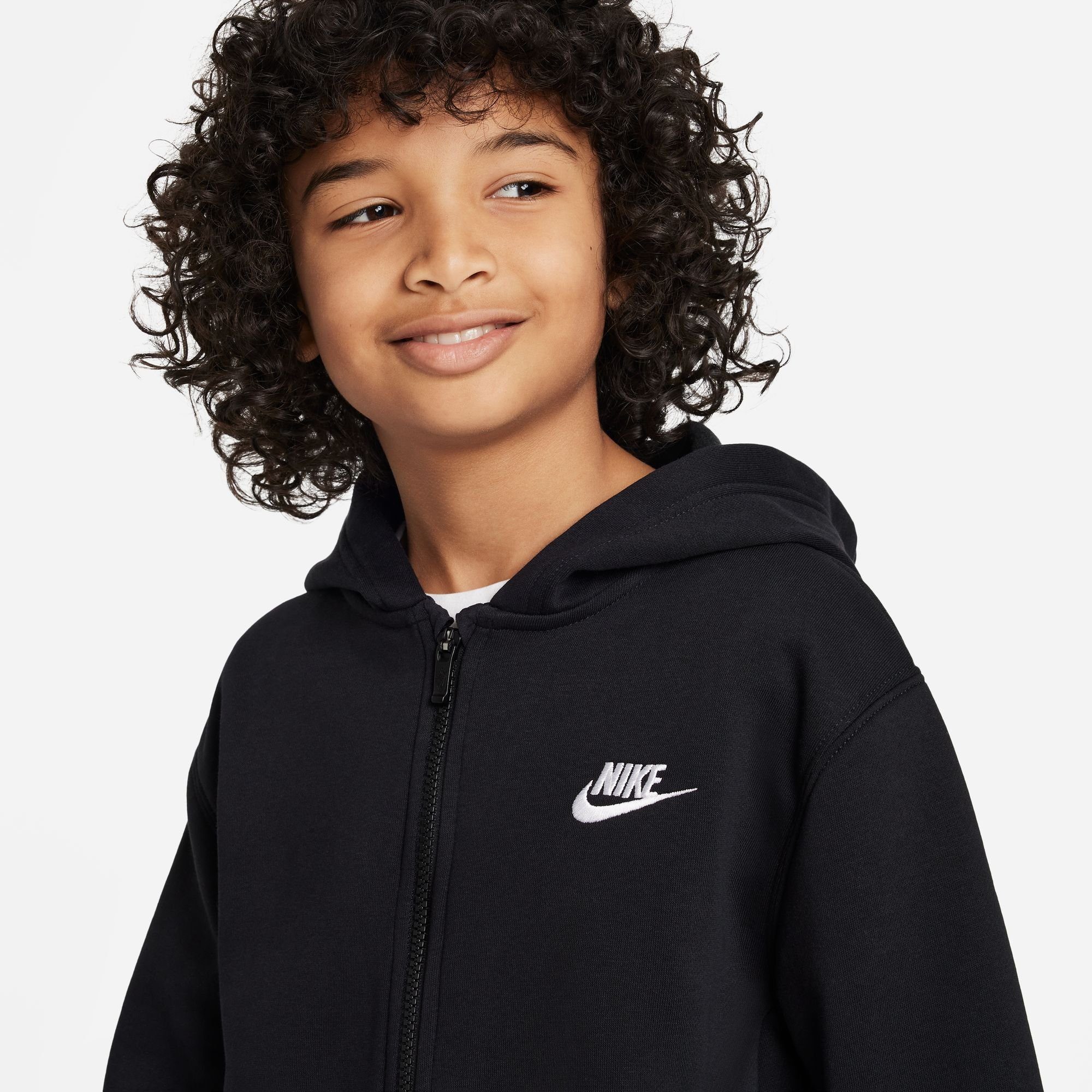 Nike Sportswear Trainingspak CLUB FLEECE BIG KIDS' FULL-ZIP TRACKSUIT