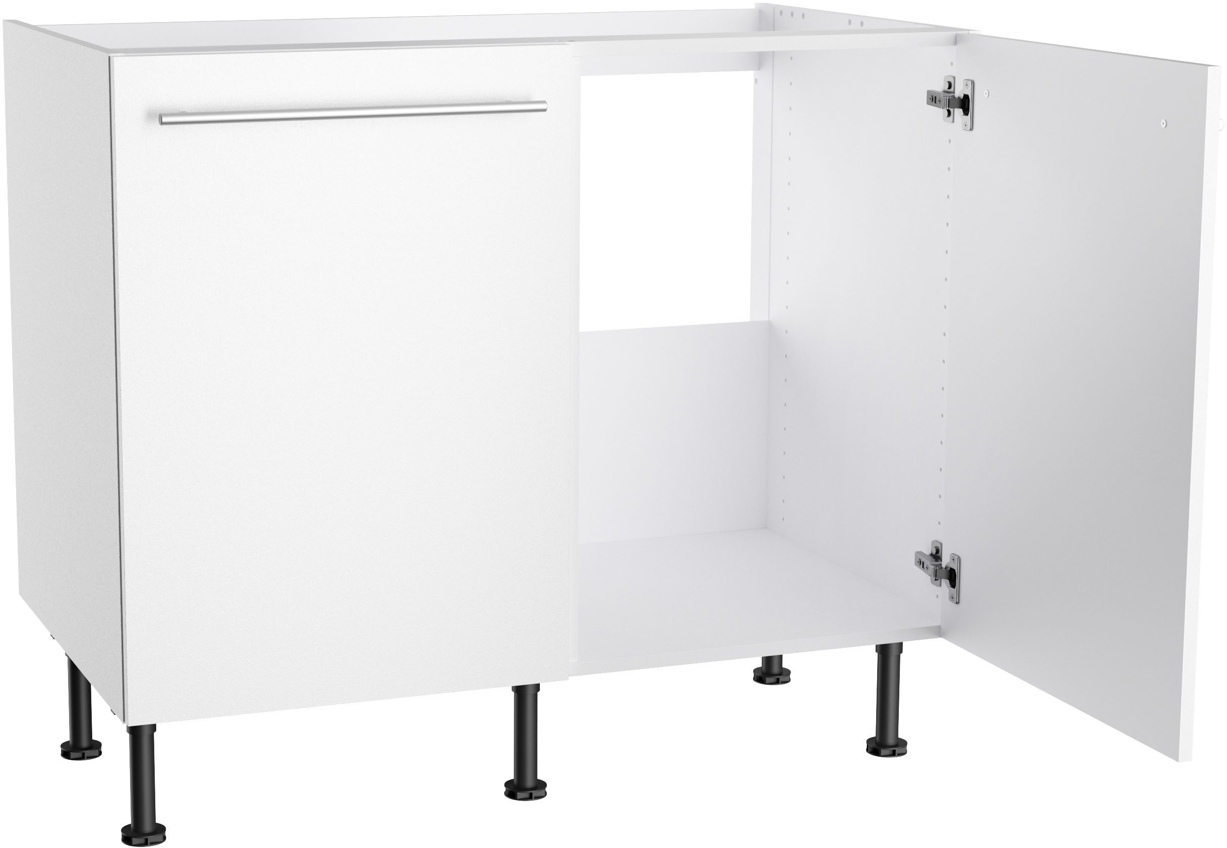 OPTIFIT Gootsteenkast Bern2 Breedte 100 cm, 2 deuren