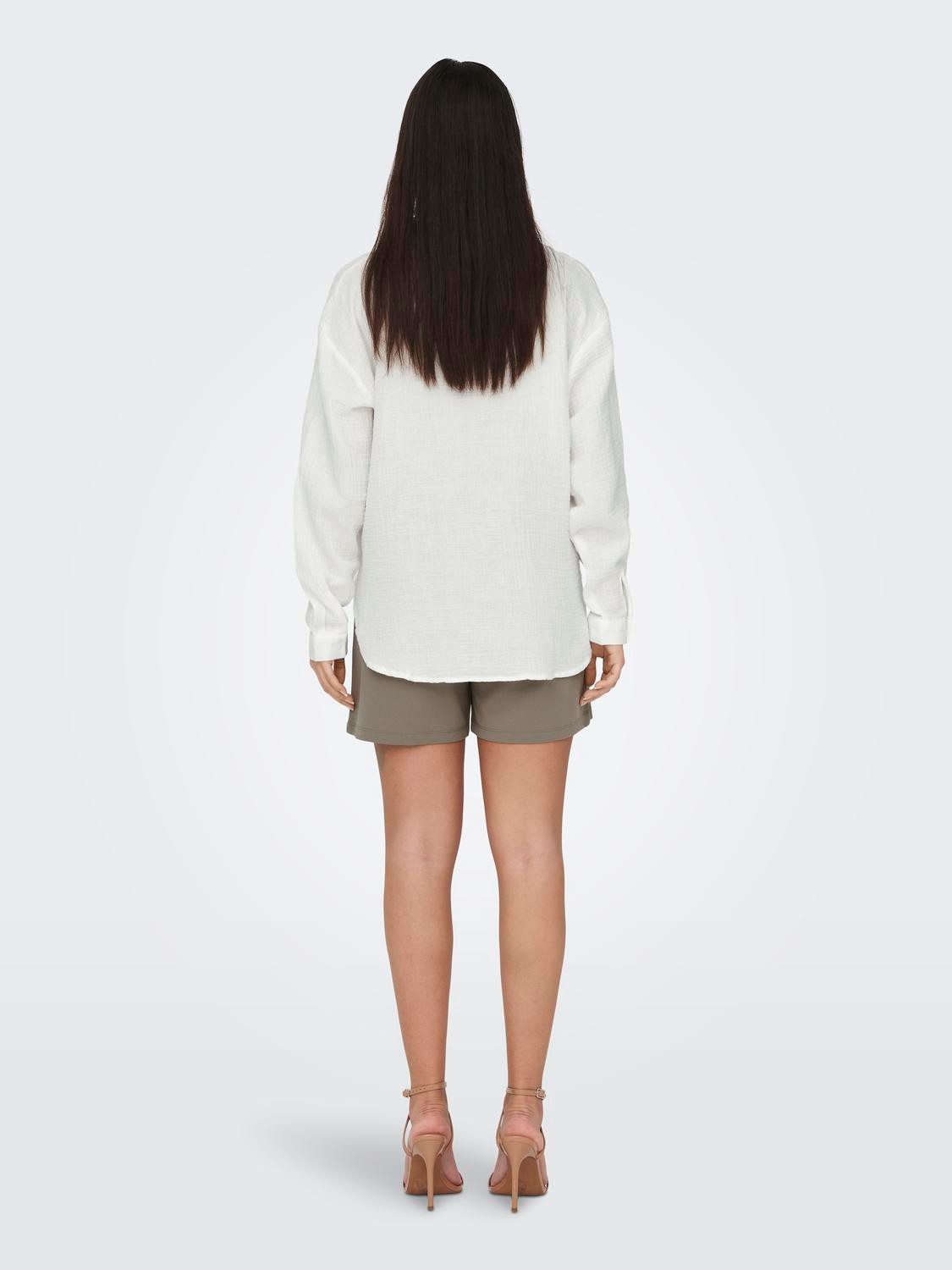 JDY Overhemdblouse JDYTHEIS LIFE L/S LOOSE SHIRT WVN NOOS