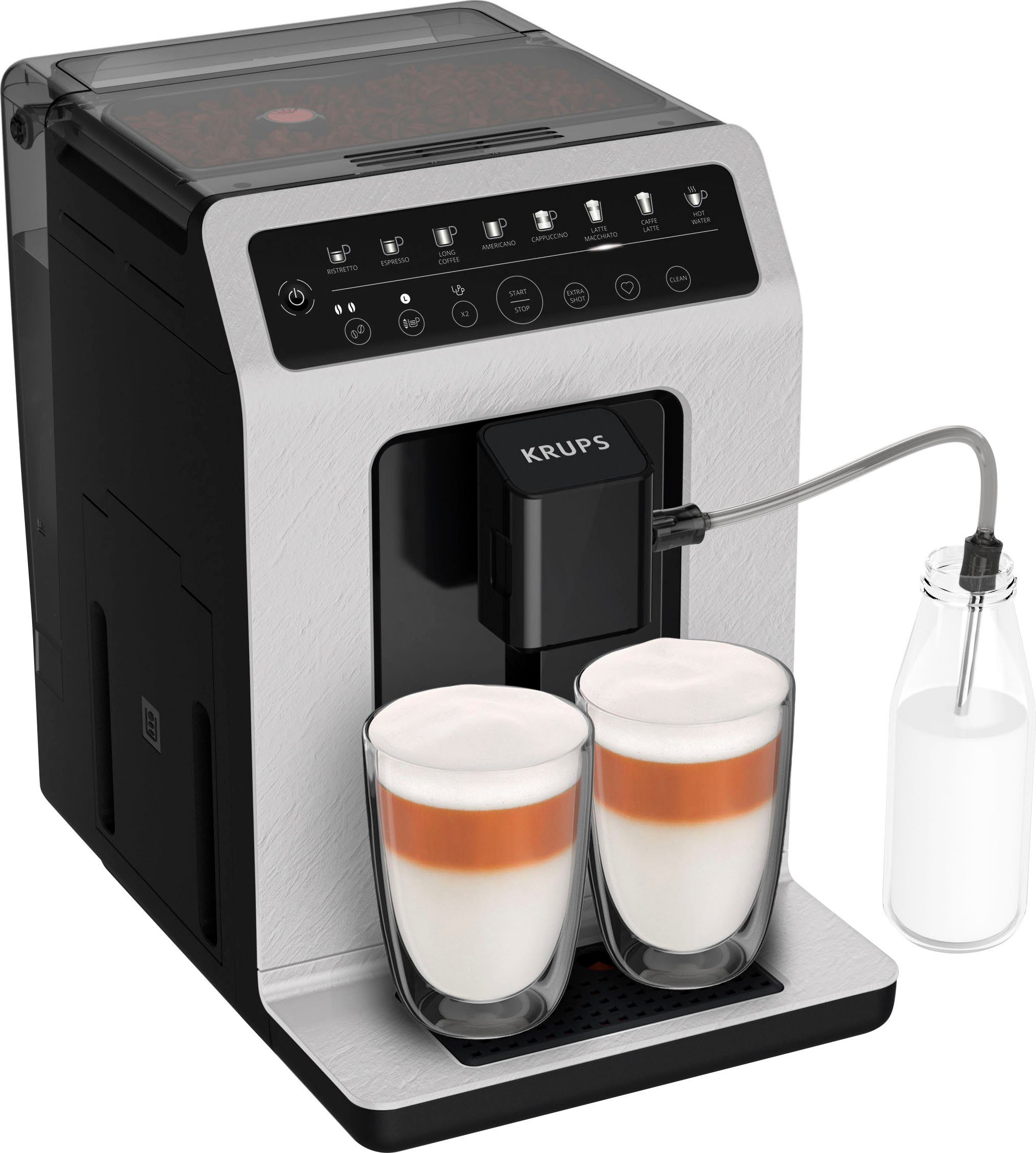 Krups Volautomatisch koffiezetapparaat EA897A Evidence ECOdesign, ecologisch, touch-bediening
