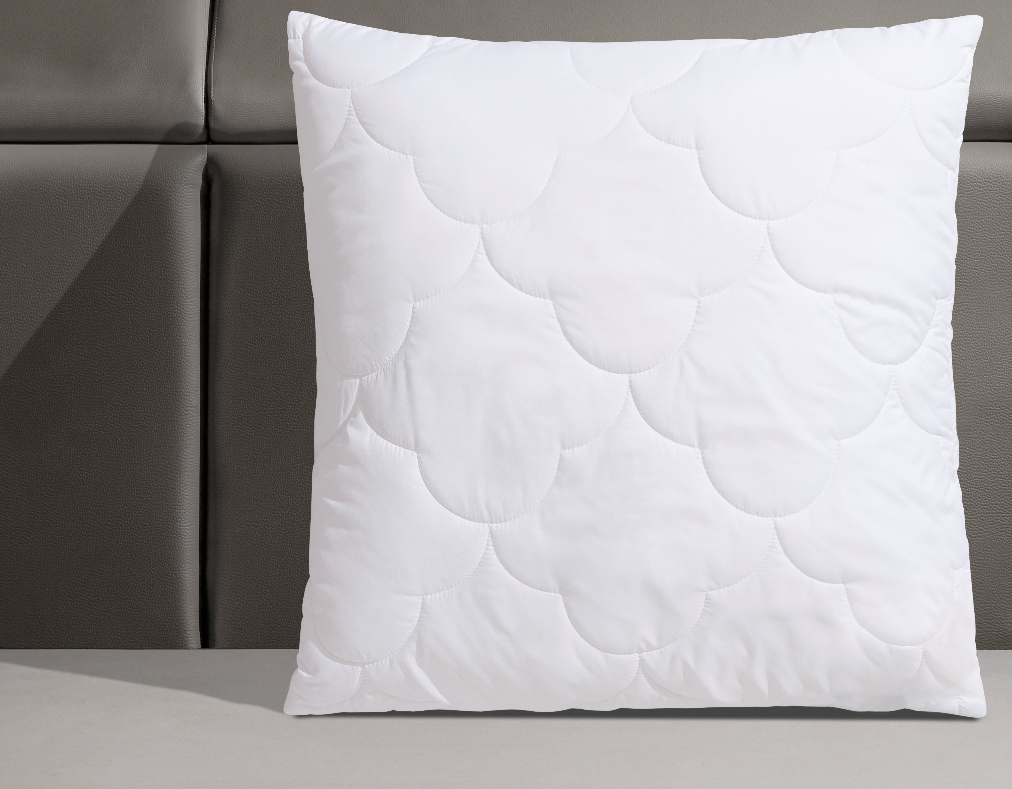my home Microfiberkussen Mondschein kussen 40x80 cm, 80x80 cm Kussen, geschikt voor mensen met een allergie (voor mensen met een huisstofmijtallergie)