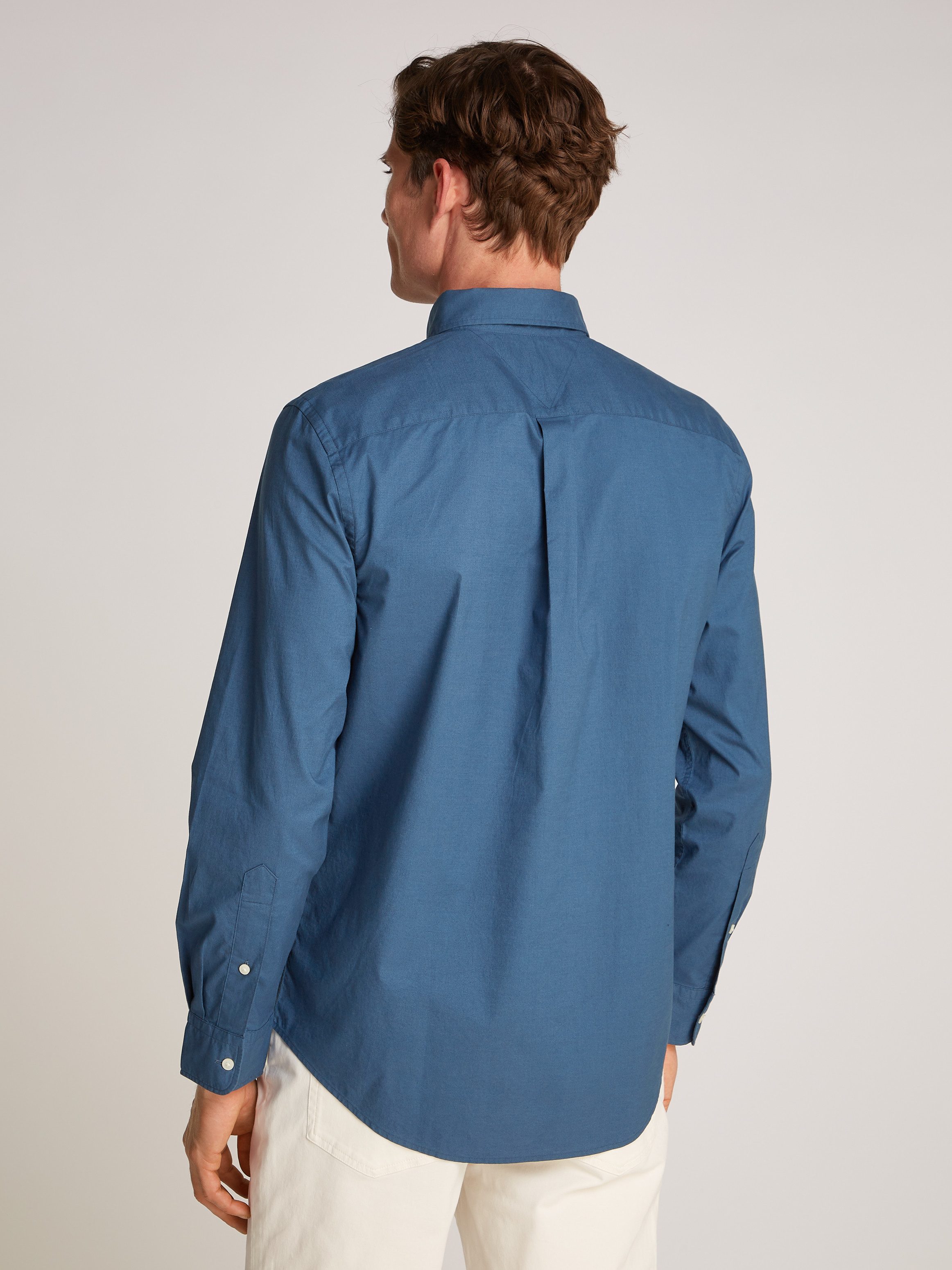 Tommy Hilfiger Businessoverhemd FLEX POPLIN SOLID RF SHIRT 1