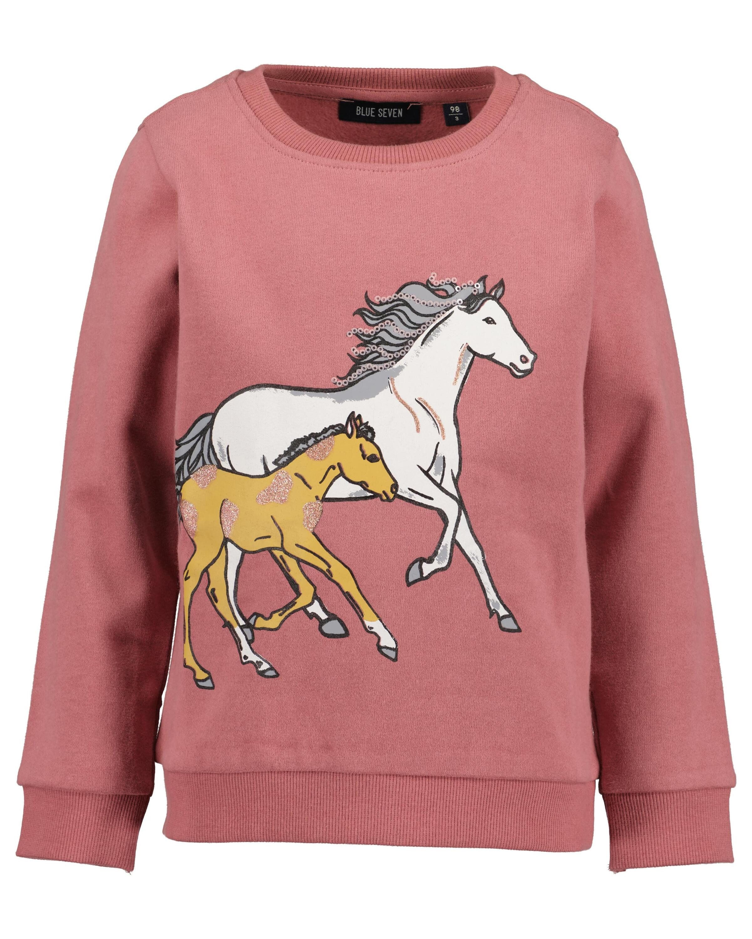 Blue Seven Sweatshirt PAARDEN (1-delig)