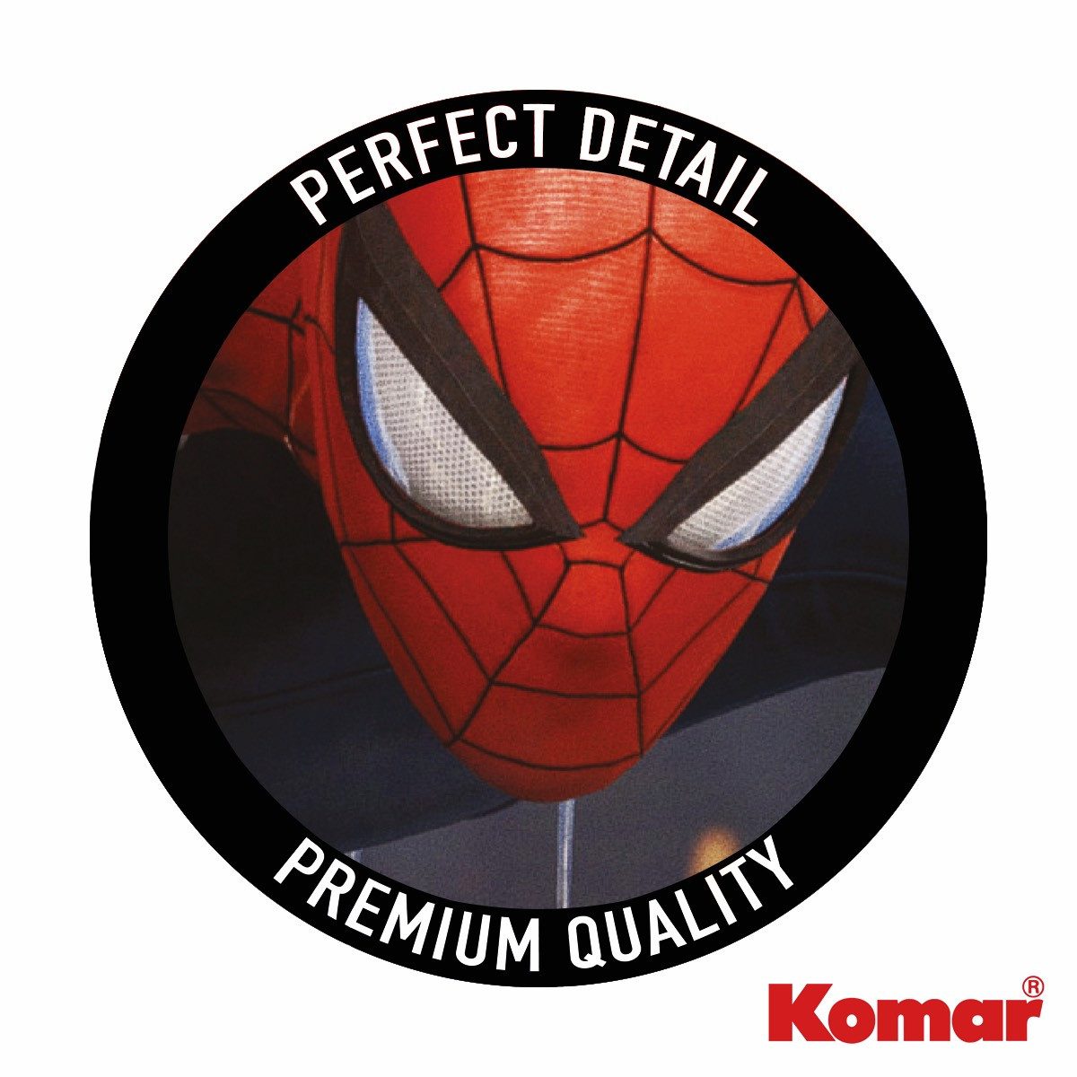 Komar Artprint op linnen Marvel Spider-Man Landing 90 x 60 cm (breite x höhe) - kinderzimmer, dekoration (1 stuk)