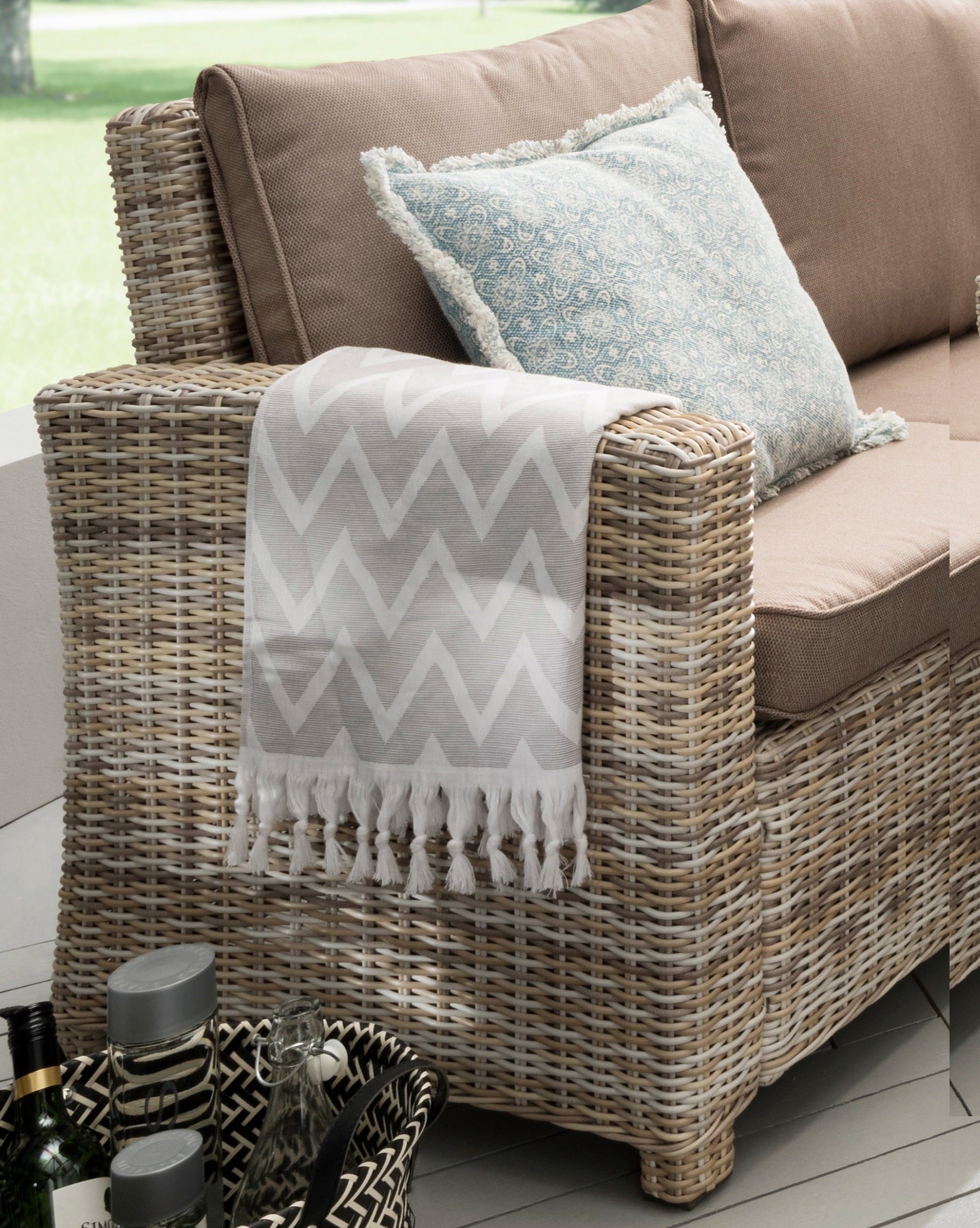 Destiny Tuinset Alcudia Aluminium, polyrotan (set, 20-delig)