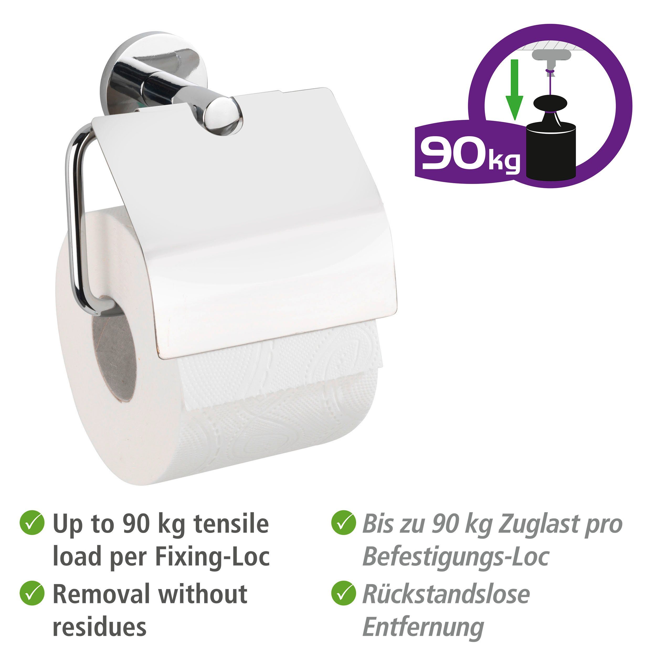 WENKO Toiletrolhouder UV-Loc® Isera Bevestigen zonder boren