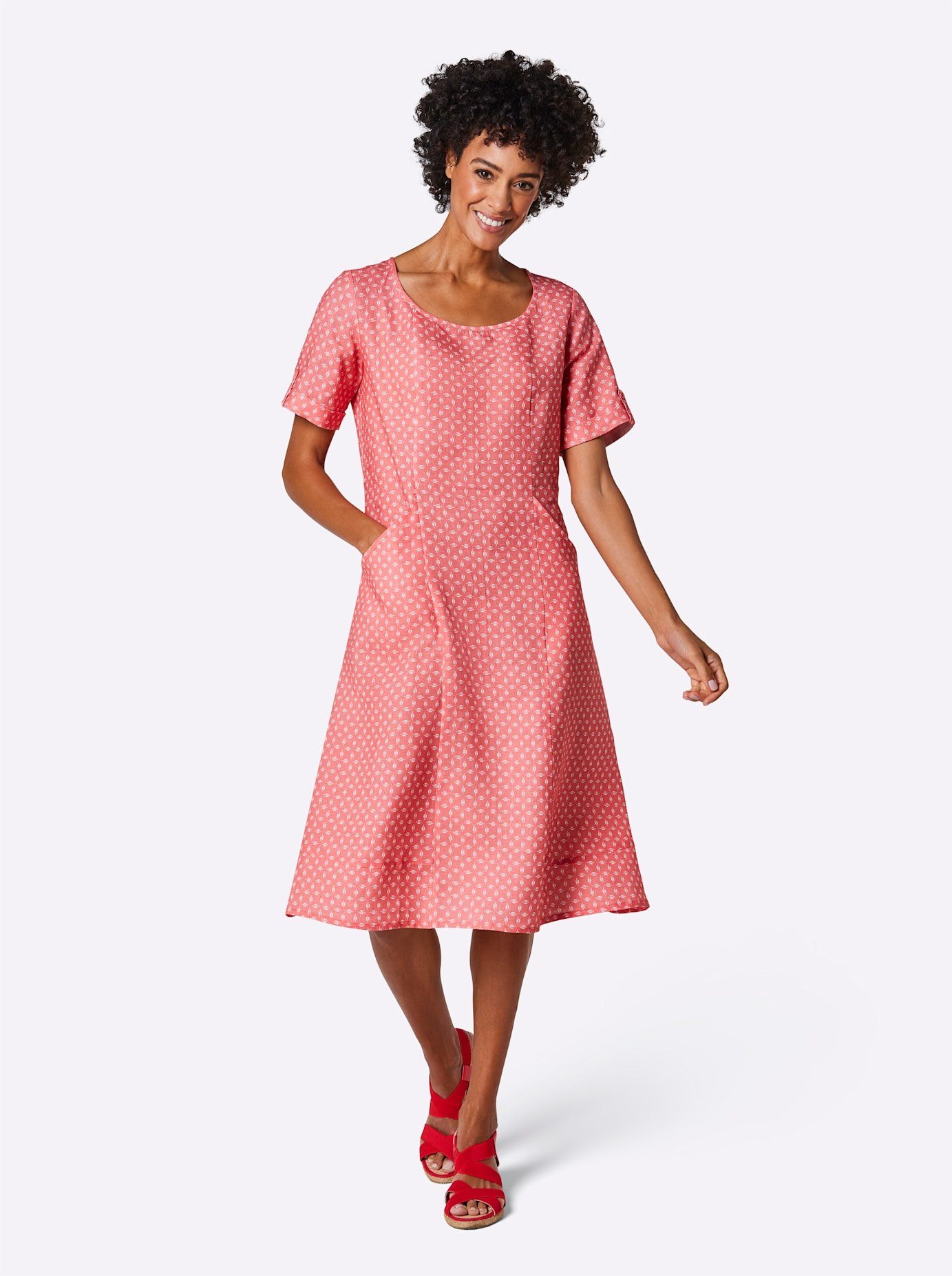 CREATION L PREMIUM Zomerjurk Linnen jurk