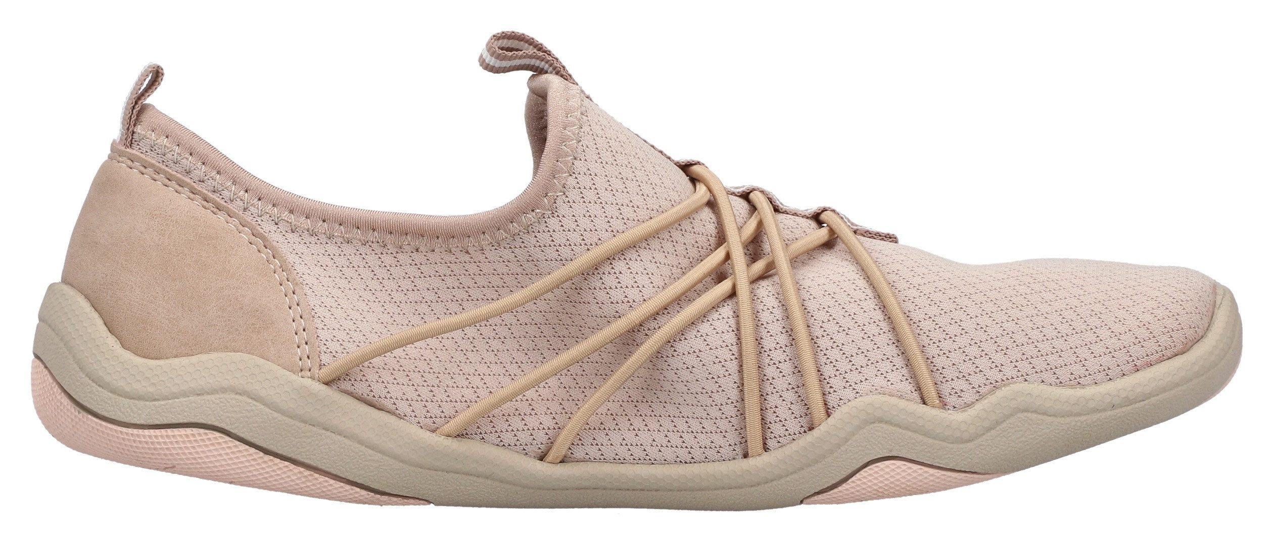 Rieker Slip-on sneakers , blote voeten schoen, instapschoen, slipper in vegan verwerking