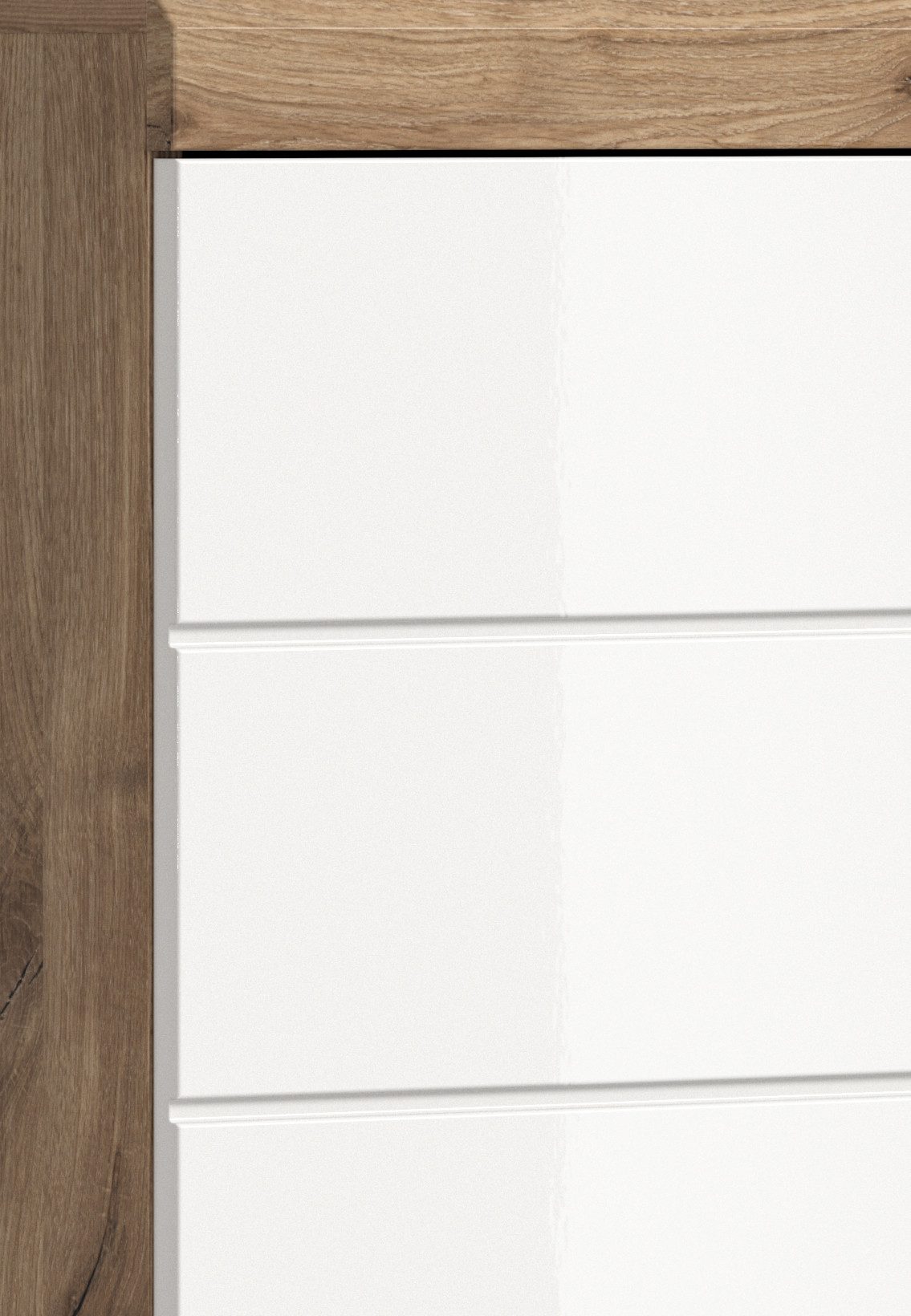 INOSIGN Badkamerserie Siena, 2-delig, bestaande uit: onderkast voor wastafel, spiegelkast in verschillende kleuren verkrijgbaar, badkamermeubels, combinatie, badkamer (set, 2 stuks)