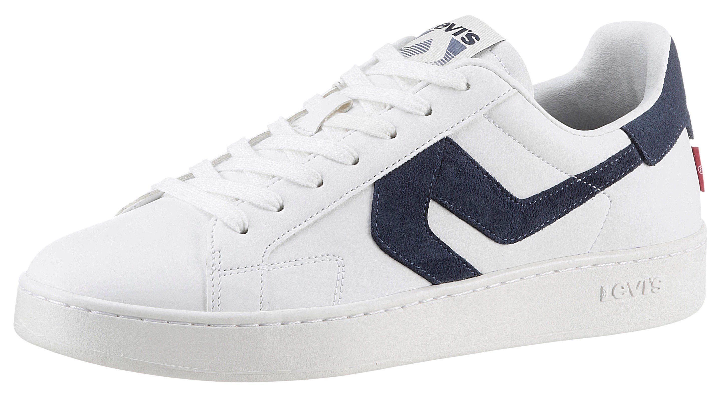 Levi's® Sneakers SW met modieuze contrastafwerking, vrijetijdsschoen, lage schoen, veterschoen