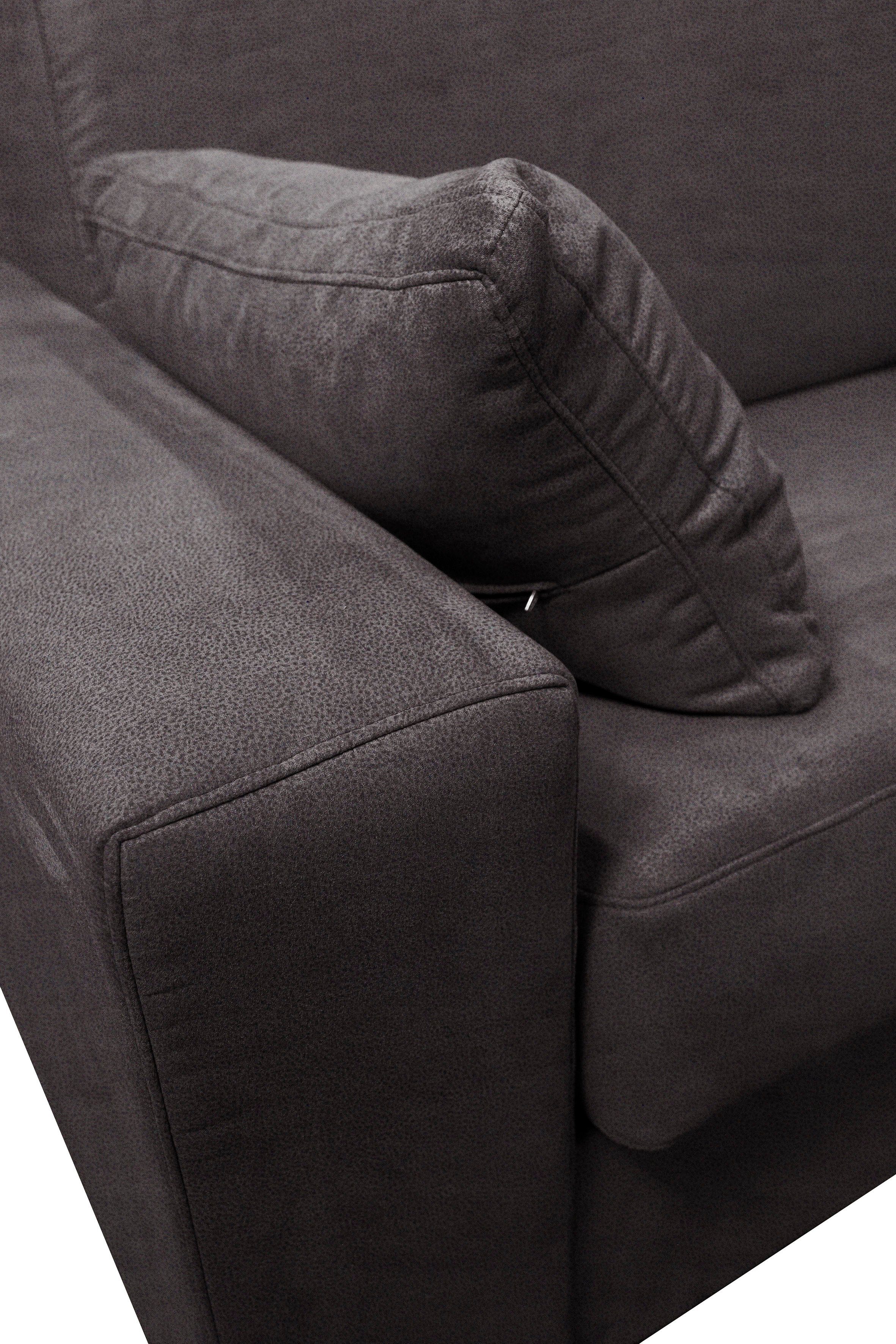 Home affaire Fauteuil Roma matras hoogte 140 cm Bedfunctie, met vering, Afmeting liggend ca. 83x198 cm