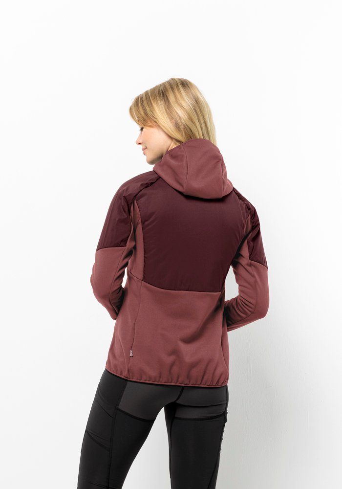 Jack Wolfskin Fleecejack met capuchon ALPGRAT PRO INS FZ W
